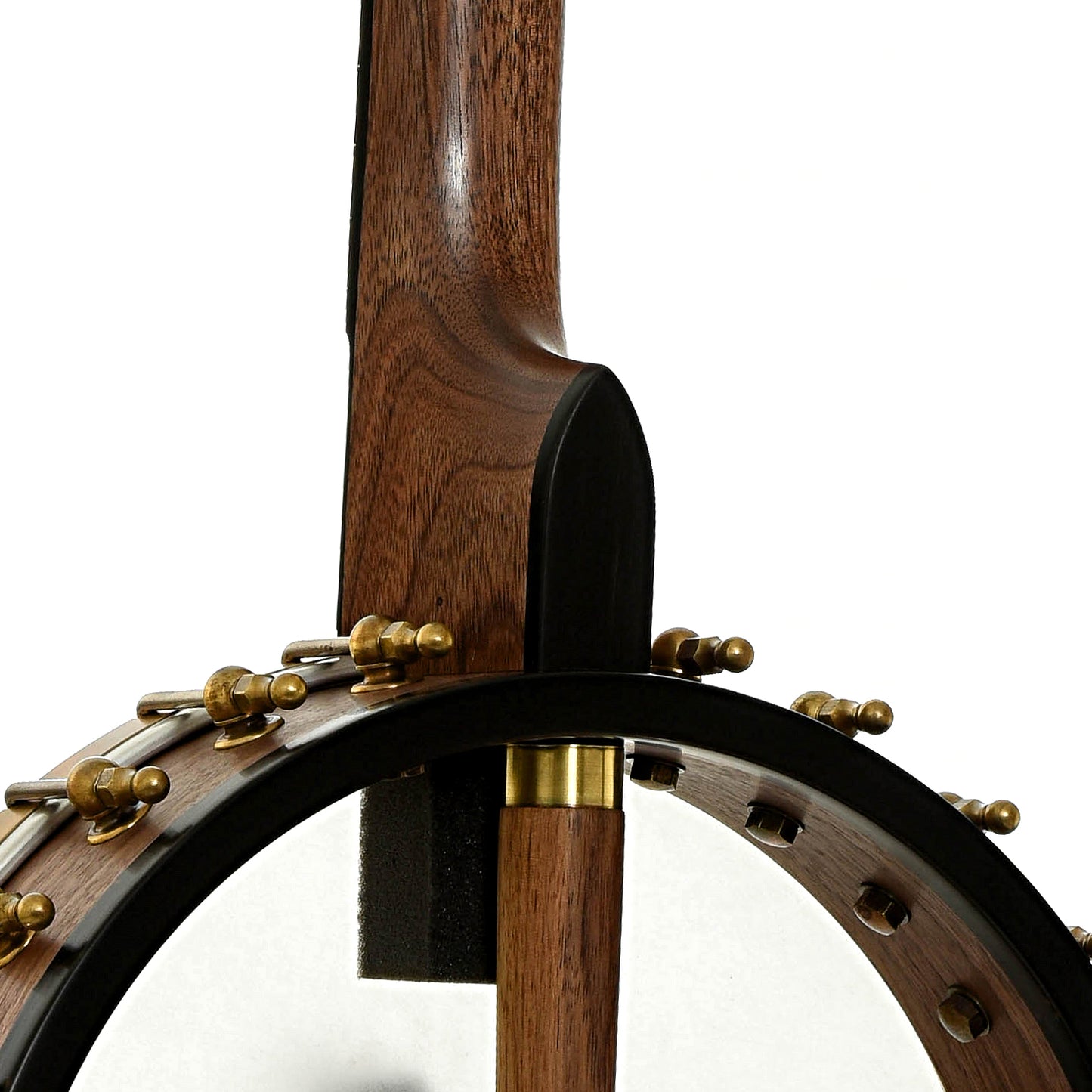 Neck joint of Ome Juniper 12" Openback Banjo