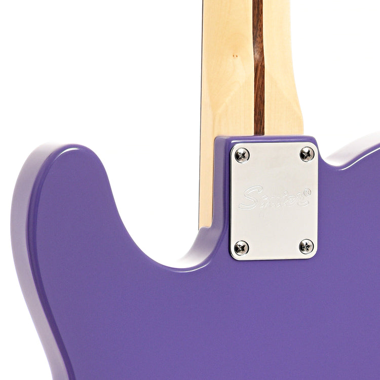 Neck joint of Squier Sonic Esquire H, Ultraviolet