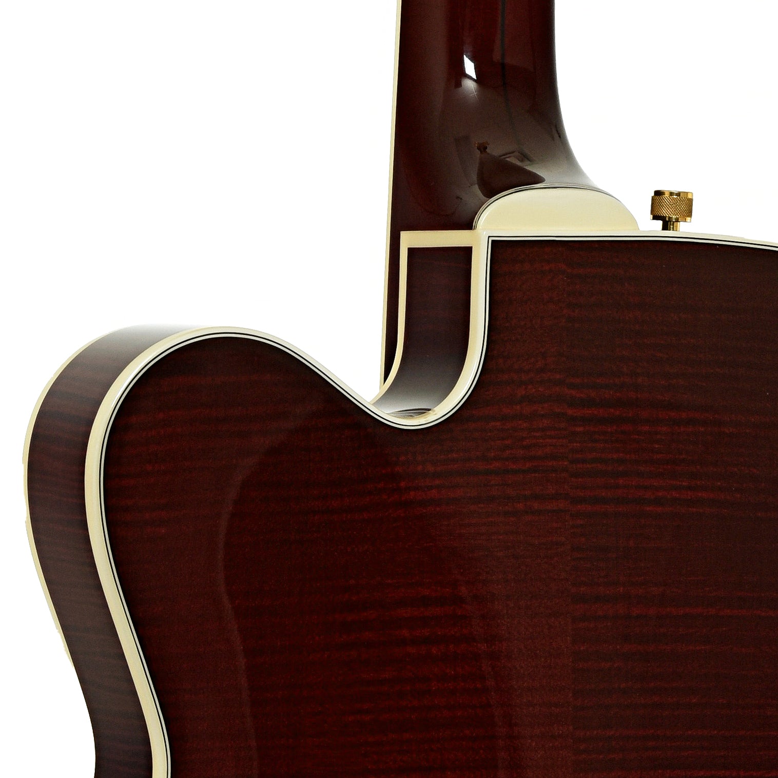 Neck joint of Gretsch G6122-1959 Nashville Classic Hollowbody Electric Guitar