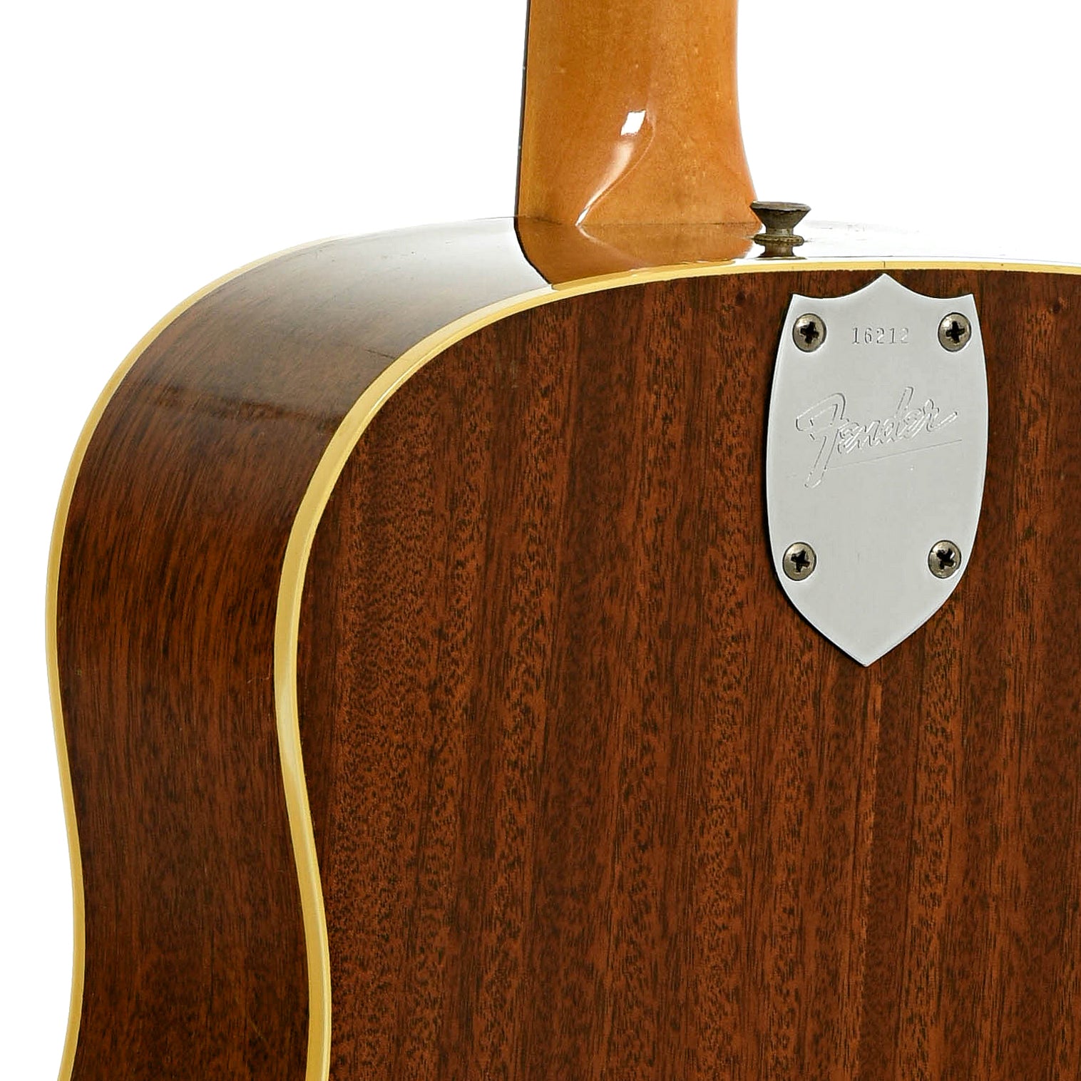 Neck joint of Fender Shenandoah V2 12-String Acoustic Guitar
