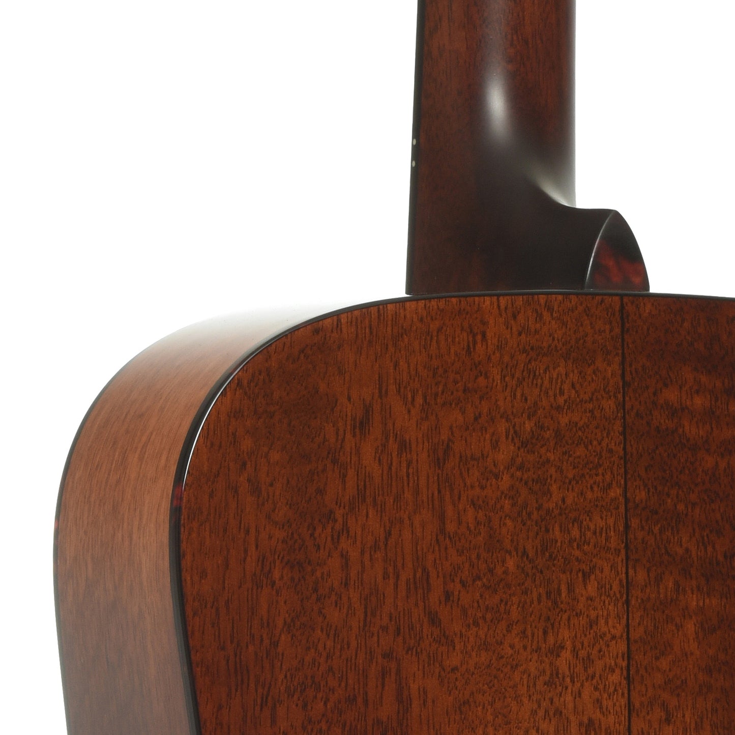 Neck joint of Eastman E10DL-TC Left-Handed Acoustic Guitar
