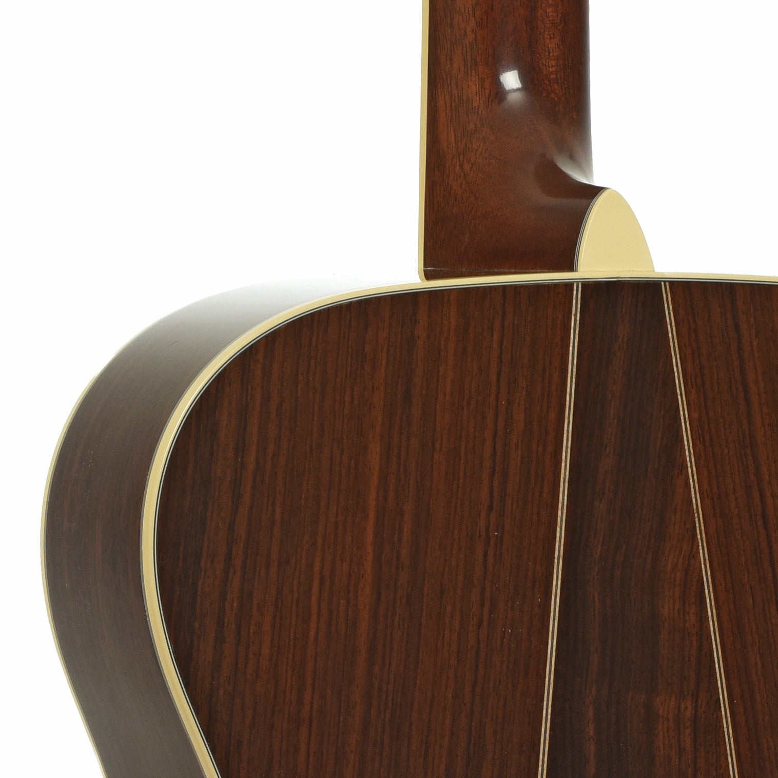 Neck joint of Martin M-36 Acoustic-Electric Guitar