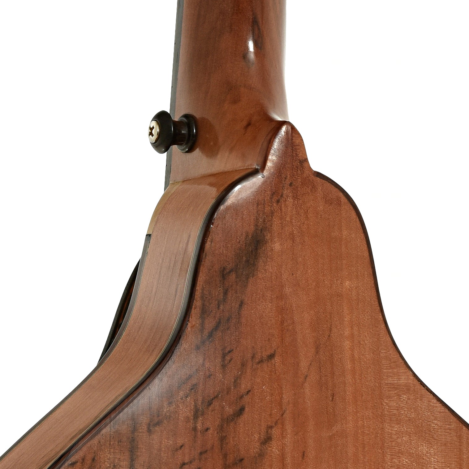 Neck joint of Peter Coombe Custom A Mandolin