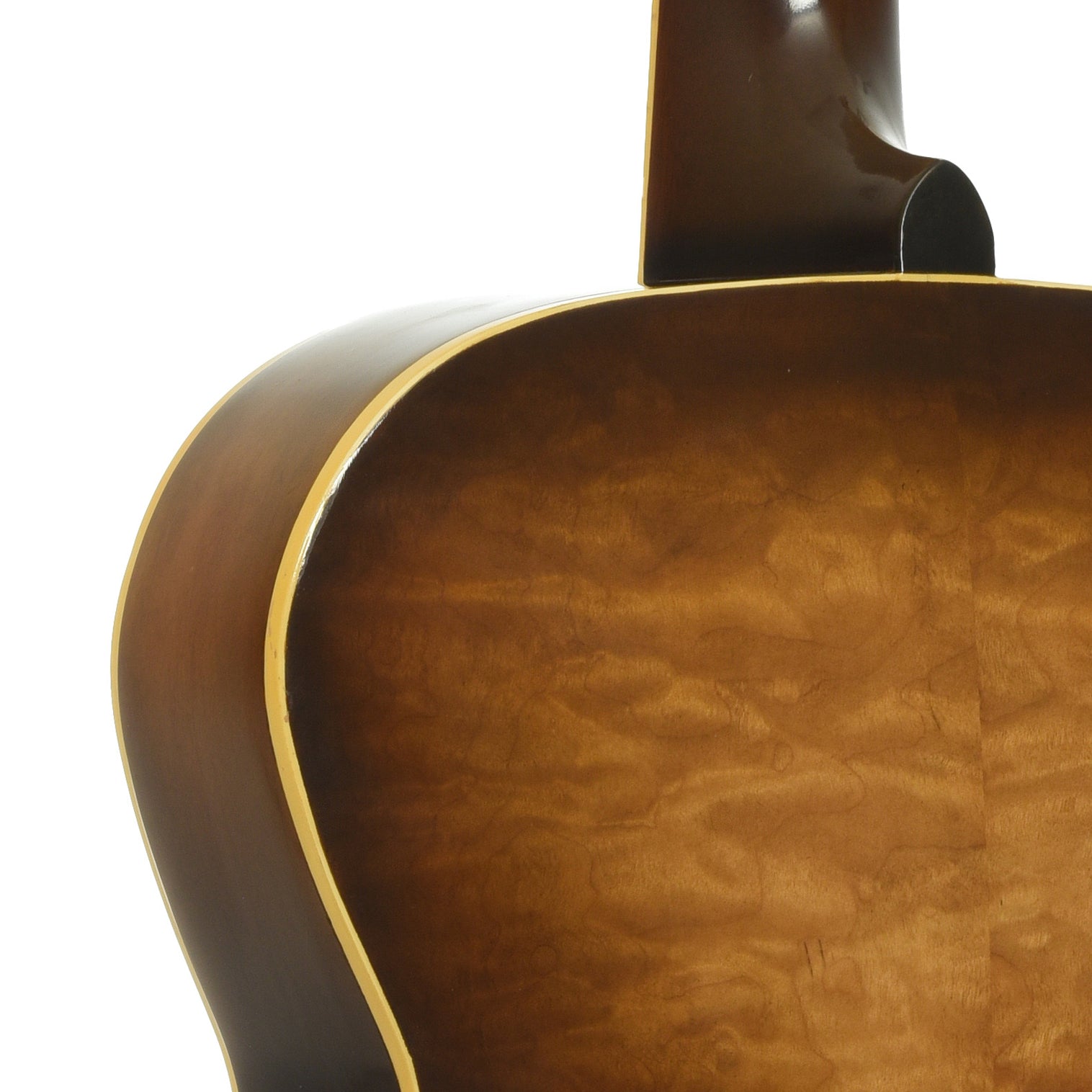 Neck joint of Gibson ES-150 Hollowbody Electric Guitar