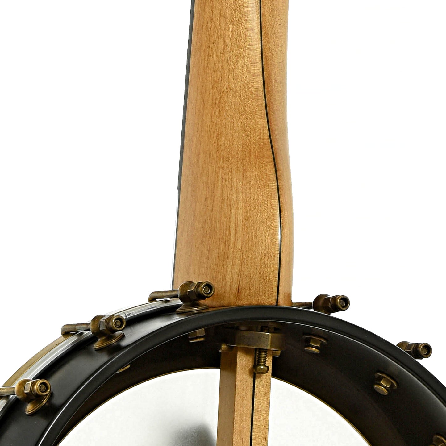 Neck joint of Rickard Maple Ridge 11" Openback Banjo