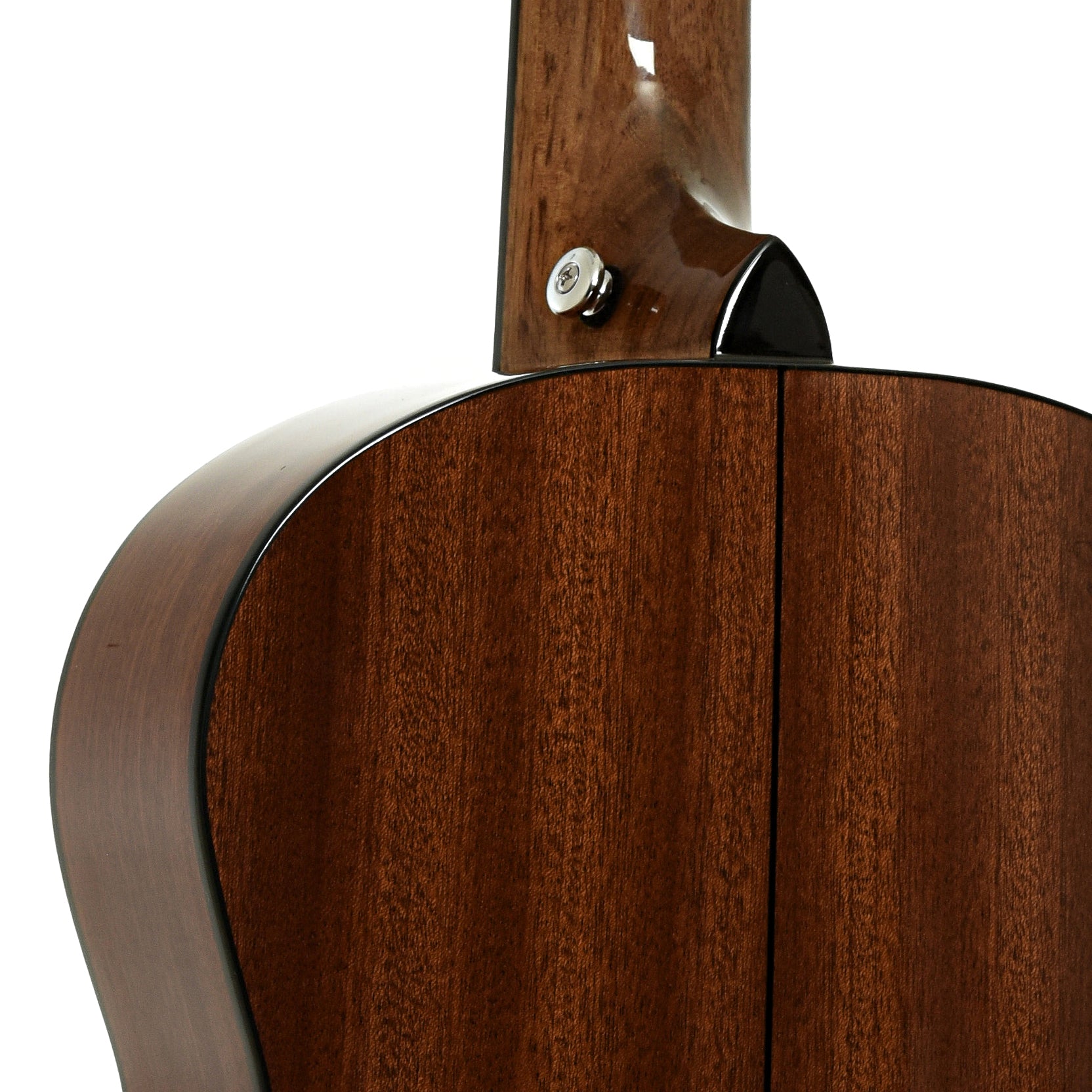 Neck joint of Zager Travel Acoustic Guitar