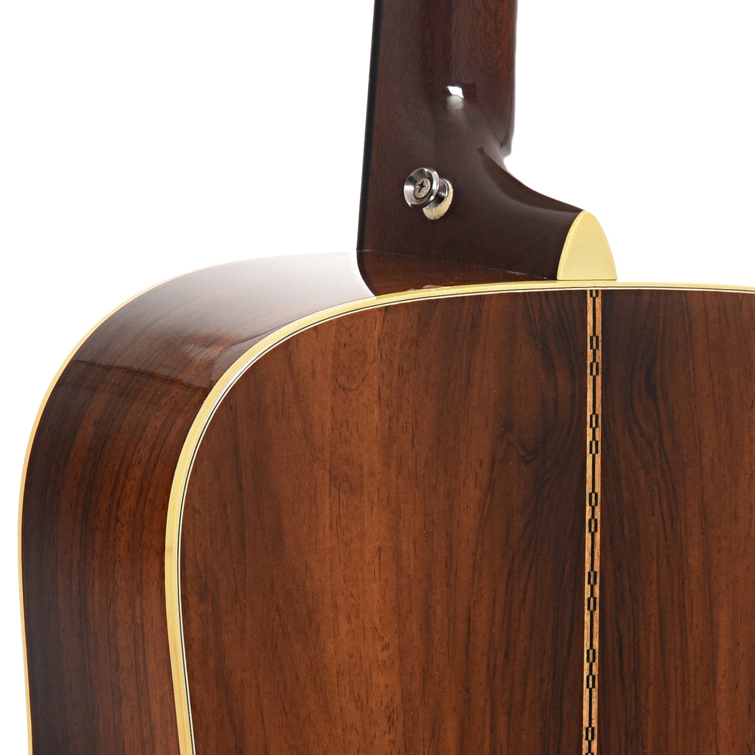 Neck joint of Martin D-28LF Lester Flatt Commemorative Edition Acoustic Guitar