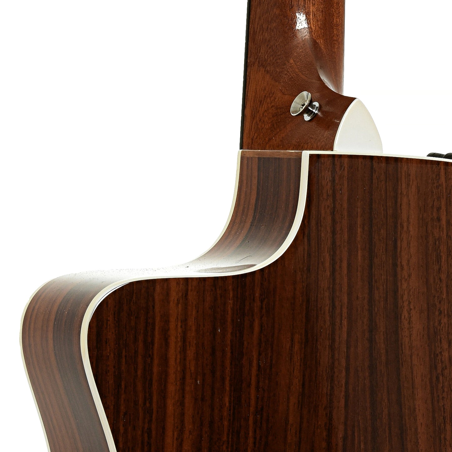 Neck joint of Taylor 214ce Deluxe Acoustic Electric Guitar
