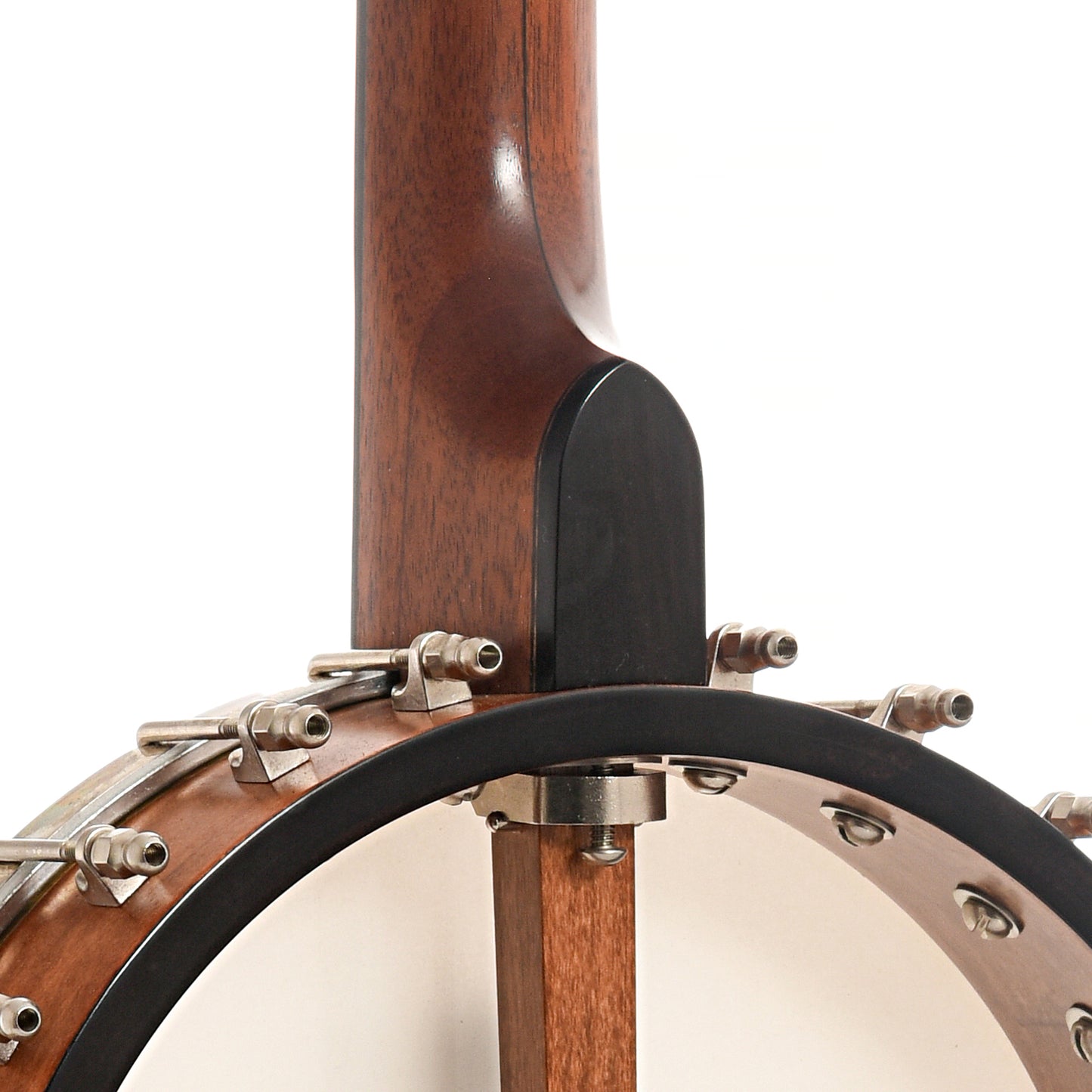 Neck joint of Bart Reiter Standard Fretless Open Back Banjo