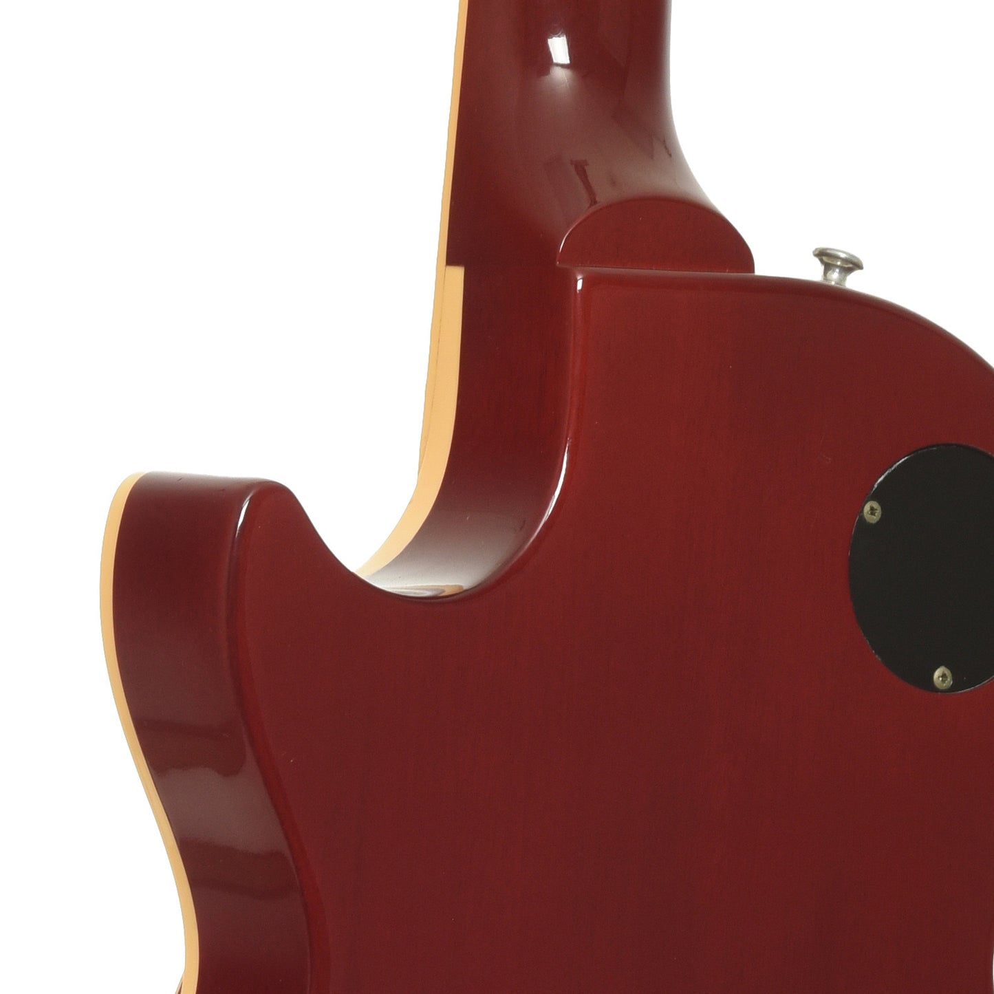 Neck joint of Gibson Les Paul Standard Plus Electric Guitar