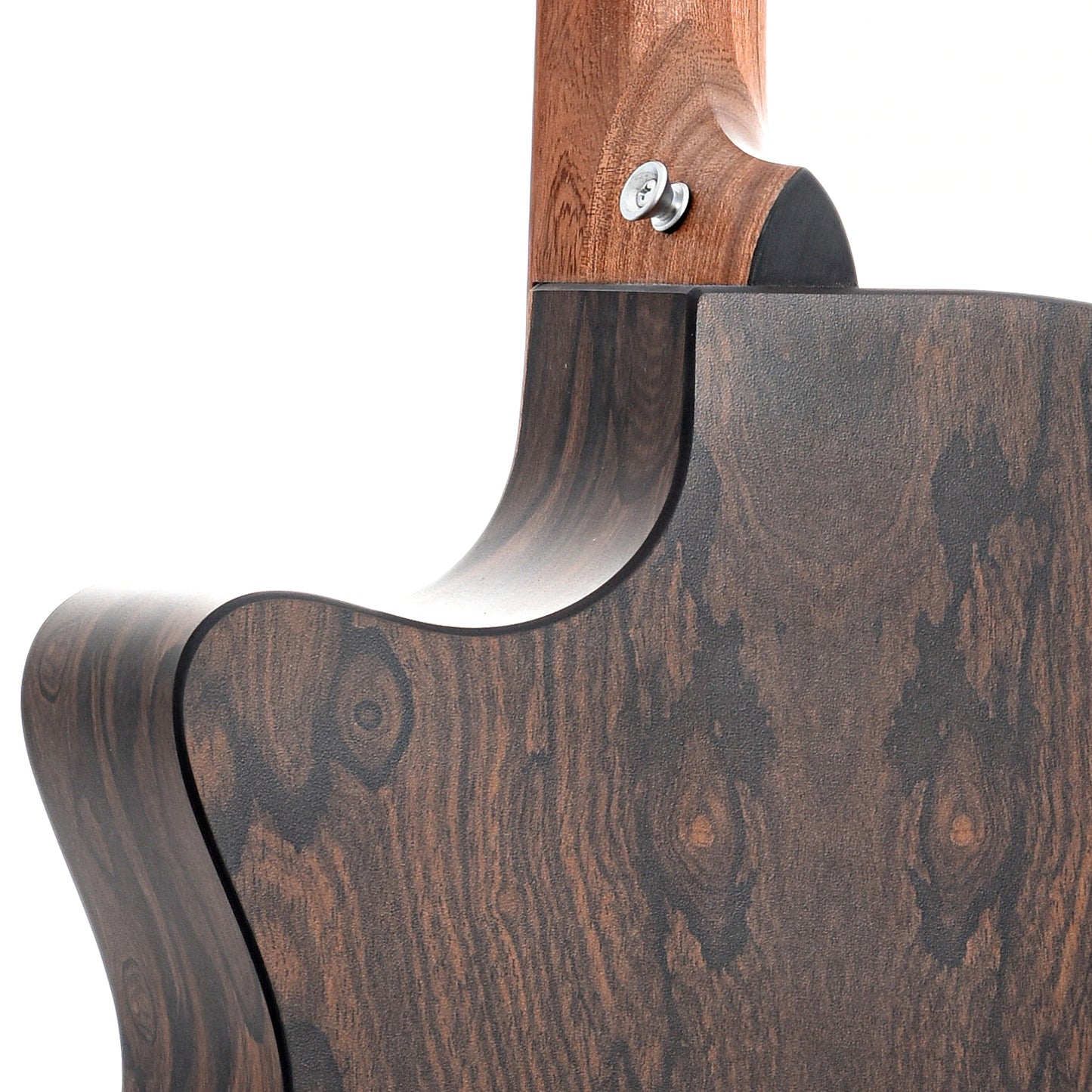 Heel of Martin GPC-X2E Ziricote Acoustic Guitar 