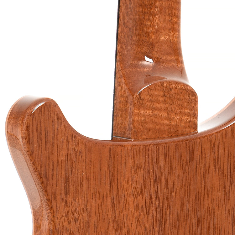 Neck joint of PRS Modern Eagle V guitar