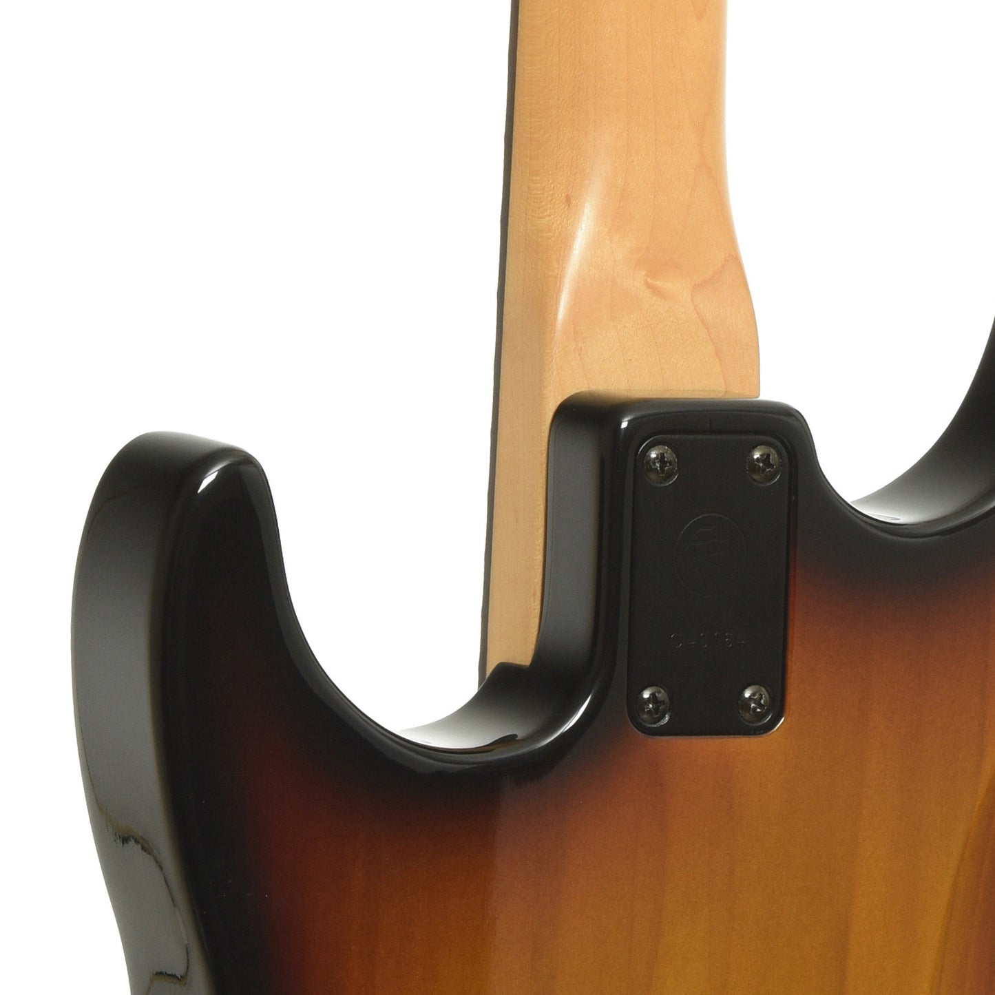 Neck joint of Floyd Rose Model One Electric Guita