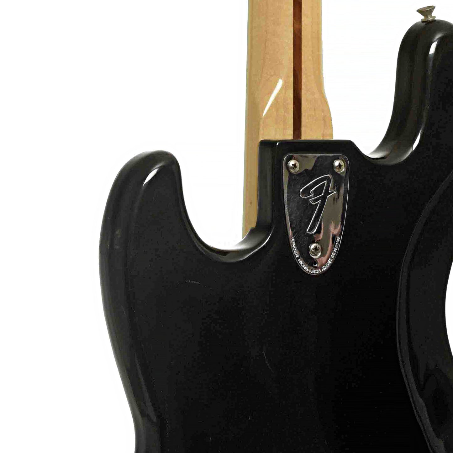 Neck joint of Fender Jazz Electric Bass