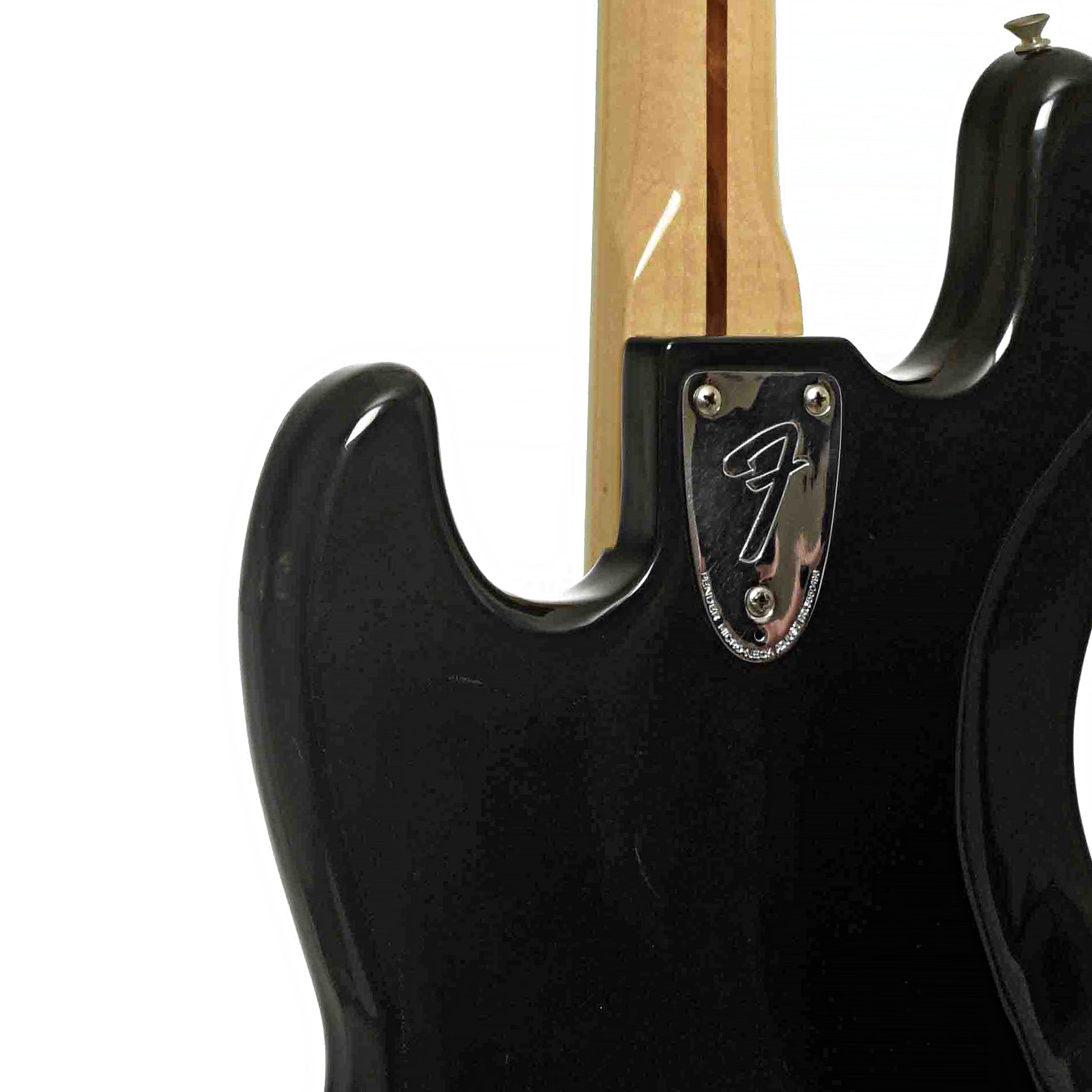 Neck joint of Fender Jazz Electric Bass