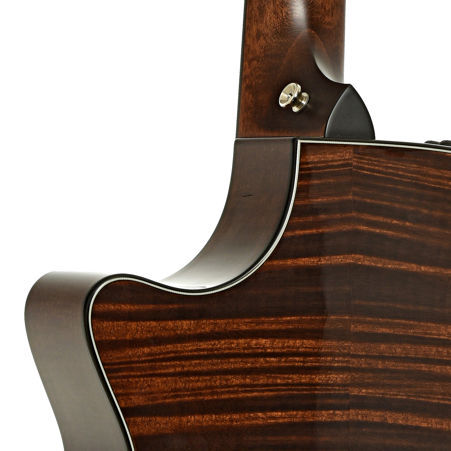 Neck joint of Taylor 612ce Acoustic-Electric Guitar