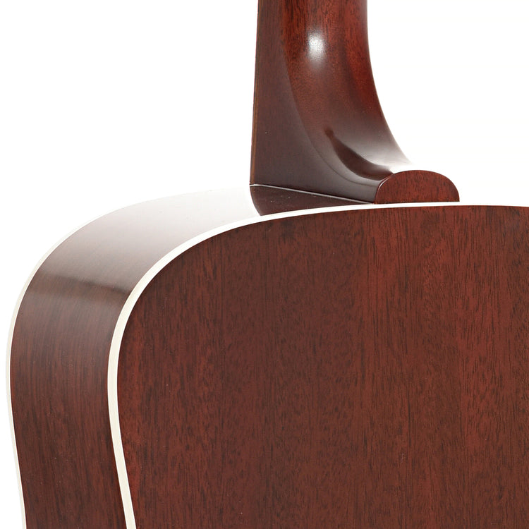 Heel of Guild D-40 Standard Acoustic Guitar, Natural