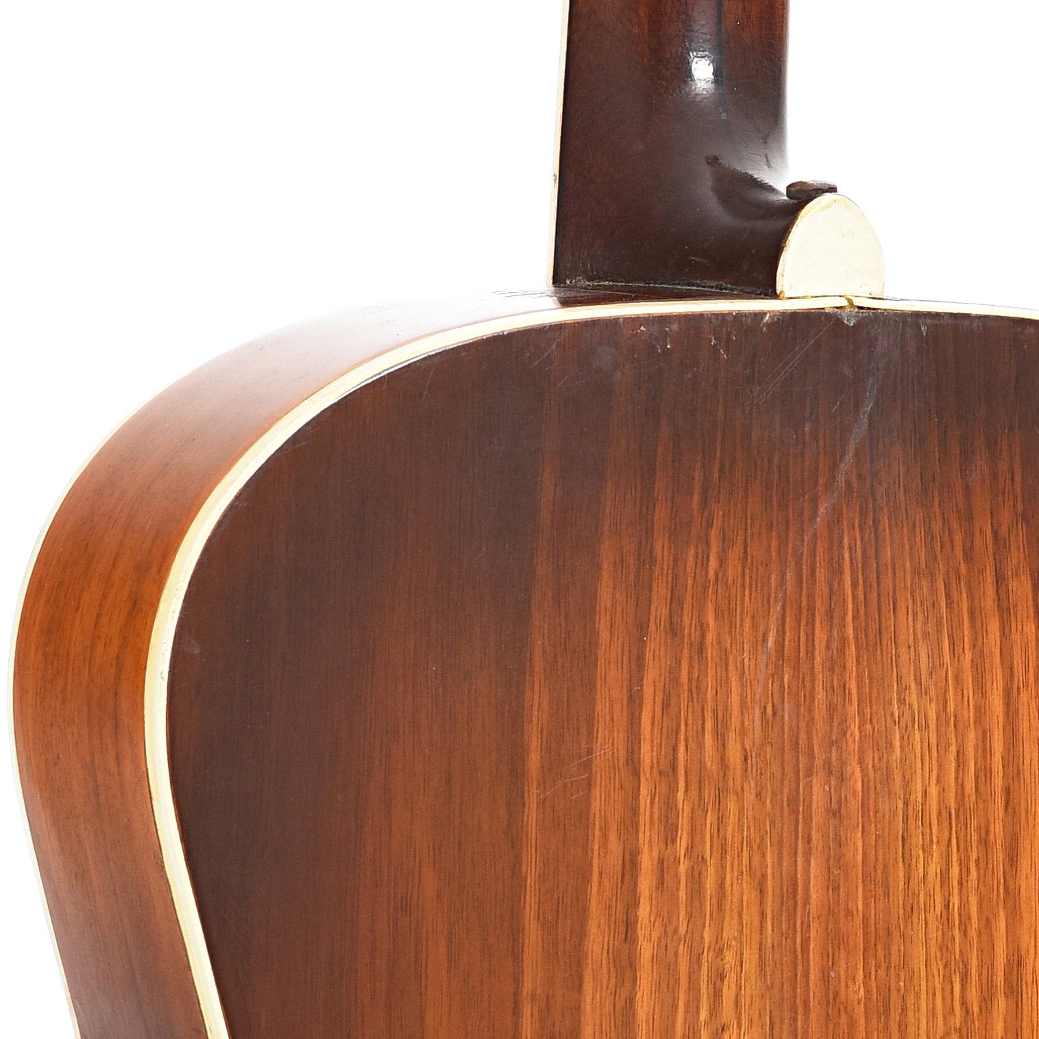 Neck joint of Levin Garanti Archtop Acoustic Guitar (1950)