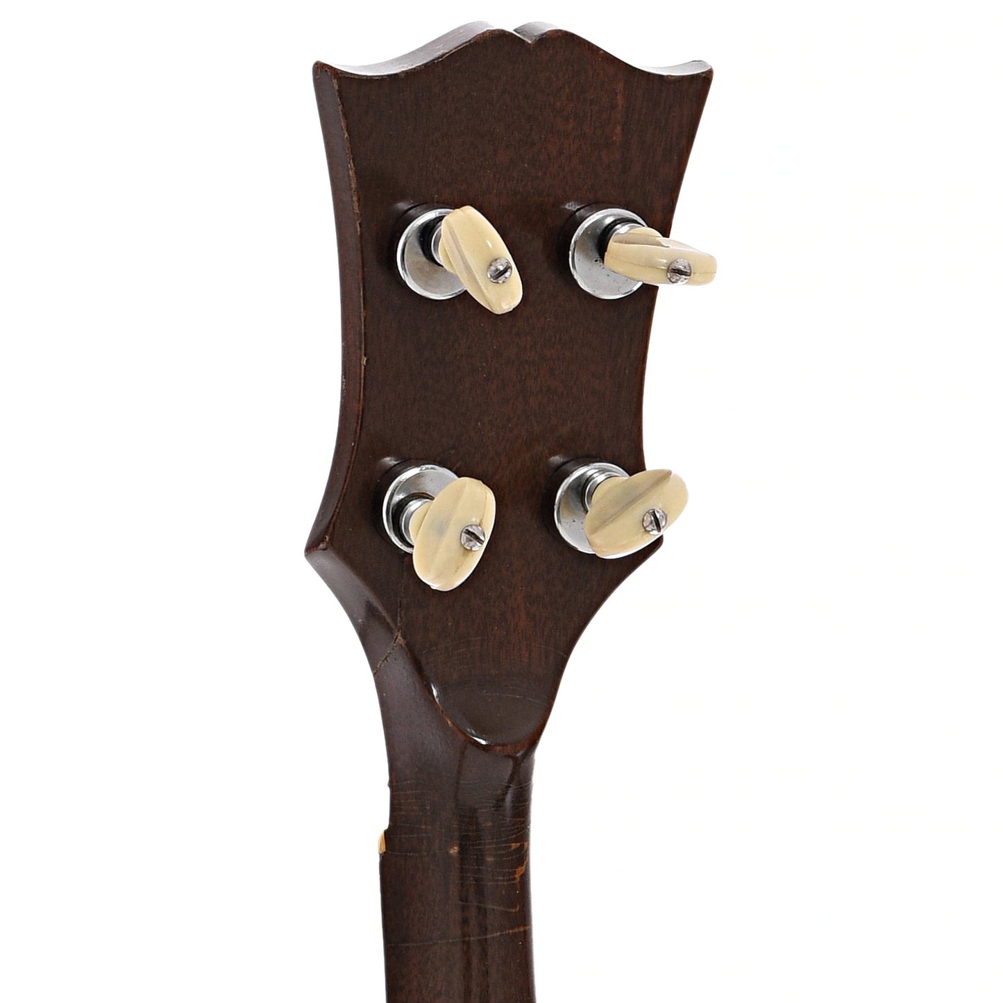 Back headstock of Gibson TB-100 Tenor Banjo (1956)