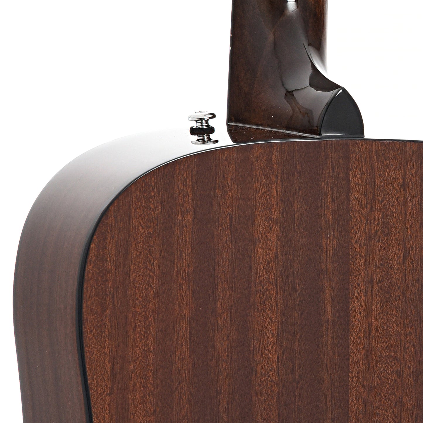 Heel of Fender CD-60S Left Handed Acoustic Guitar