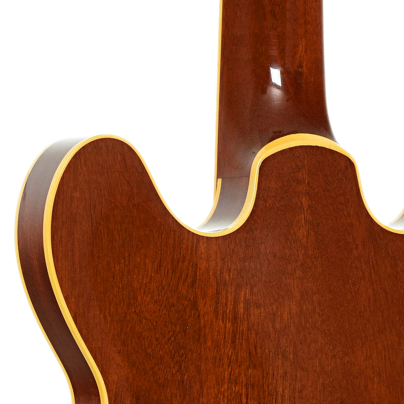 Neck joint of Collings I-35 Hollowbody Electric Guitar