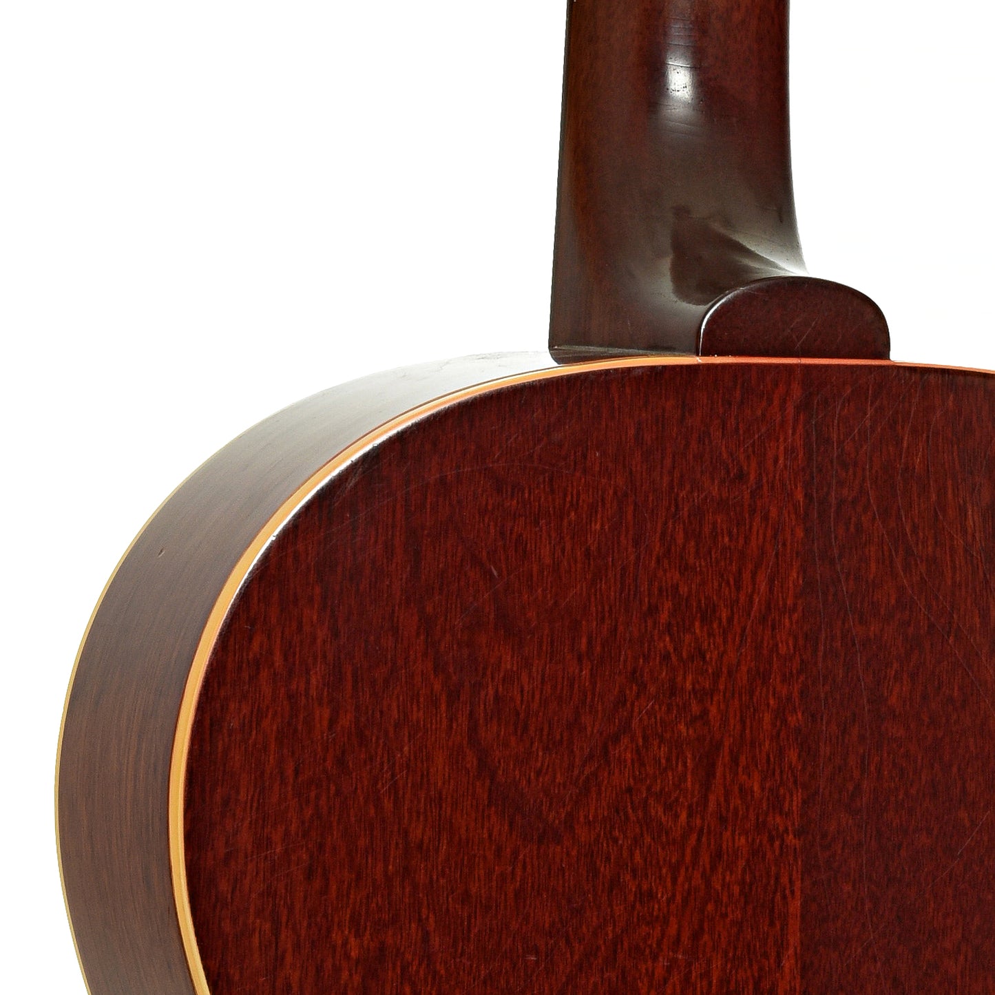 Neck joint of Gibson B-25 Acoustic Guitar 