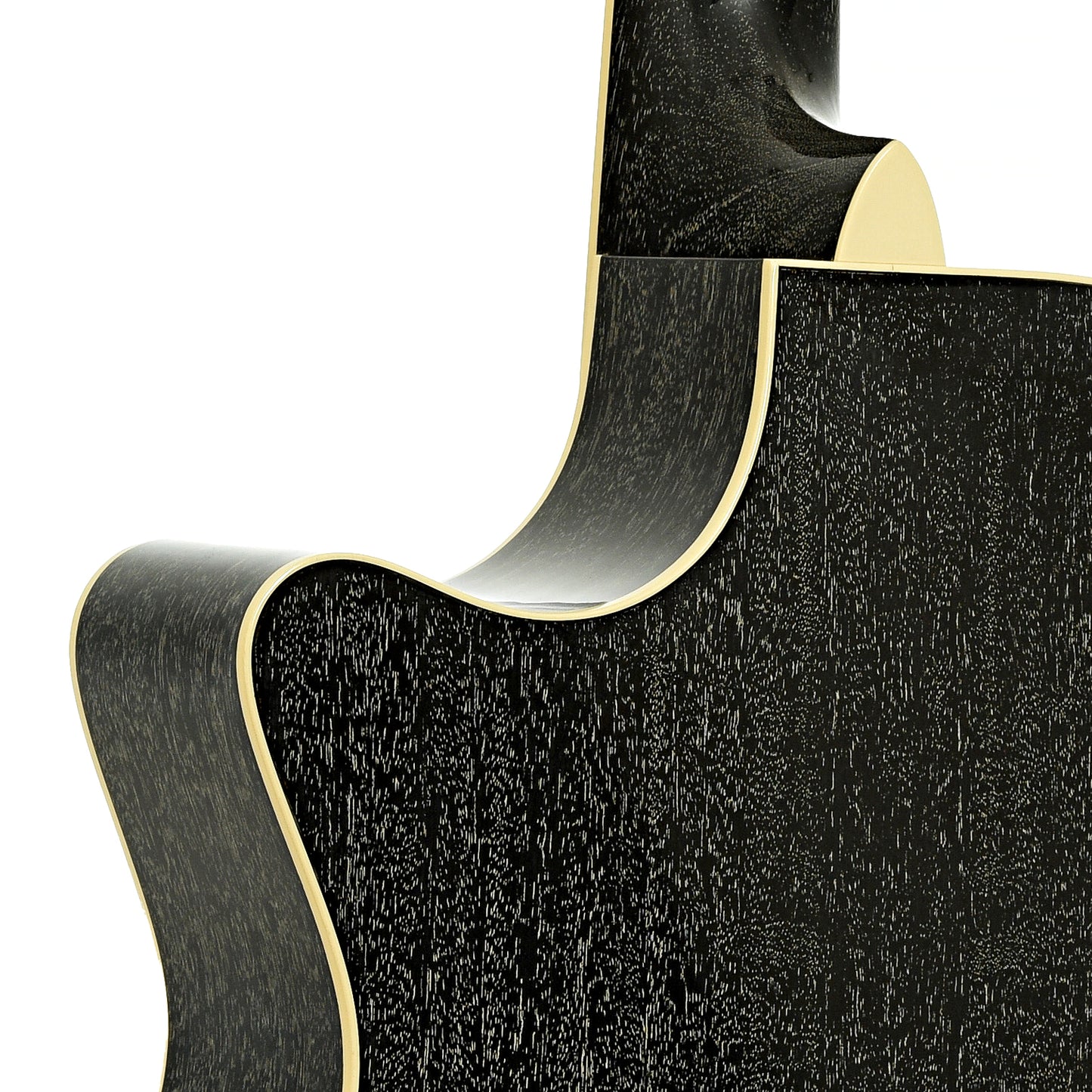 Neck joint of Martin Custom GPC16 Cutaway Guitar Black