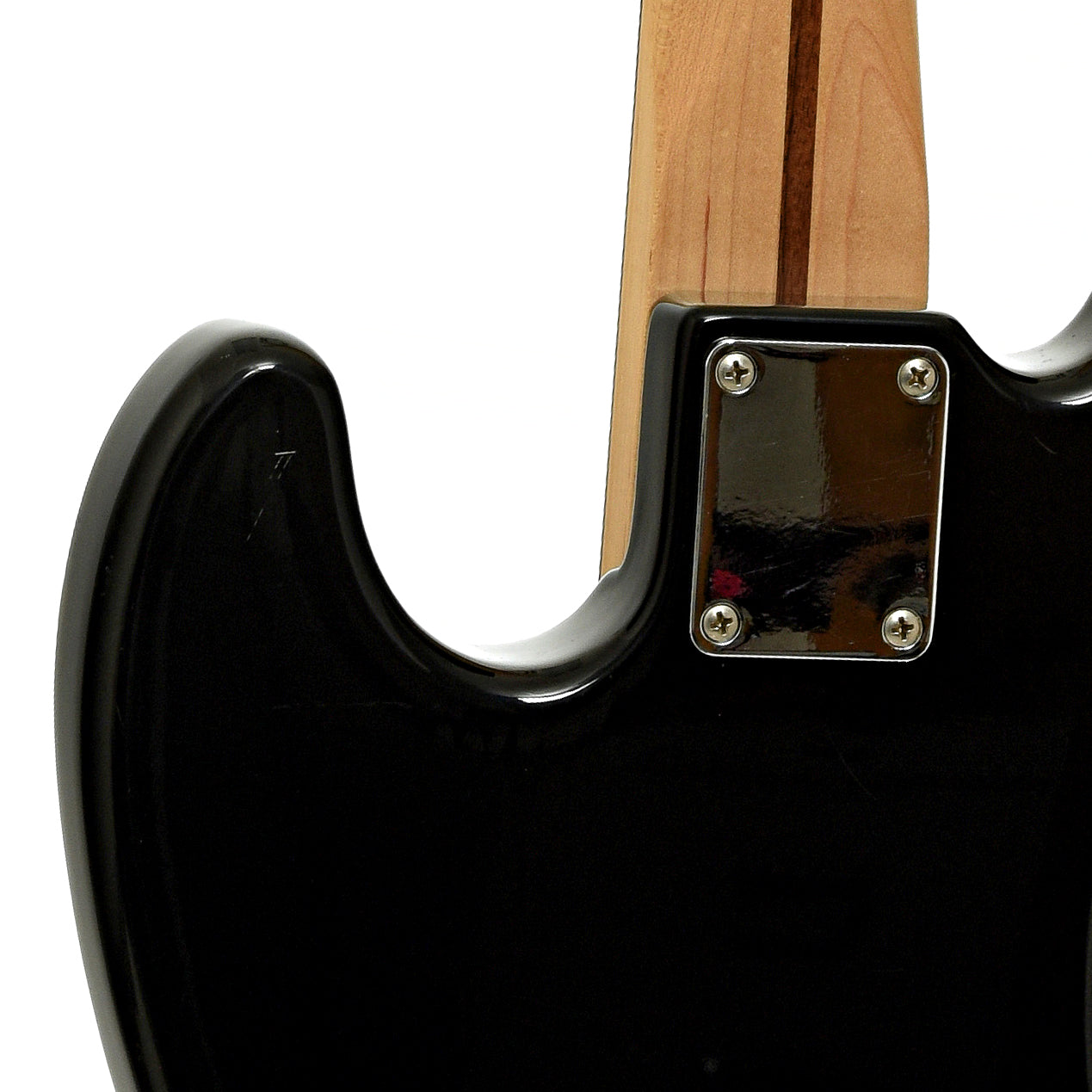 Neck joint of Fender Standard Jazz Electric Bass