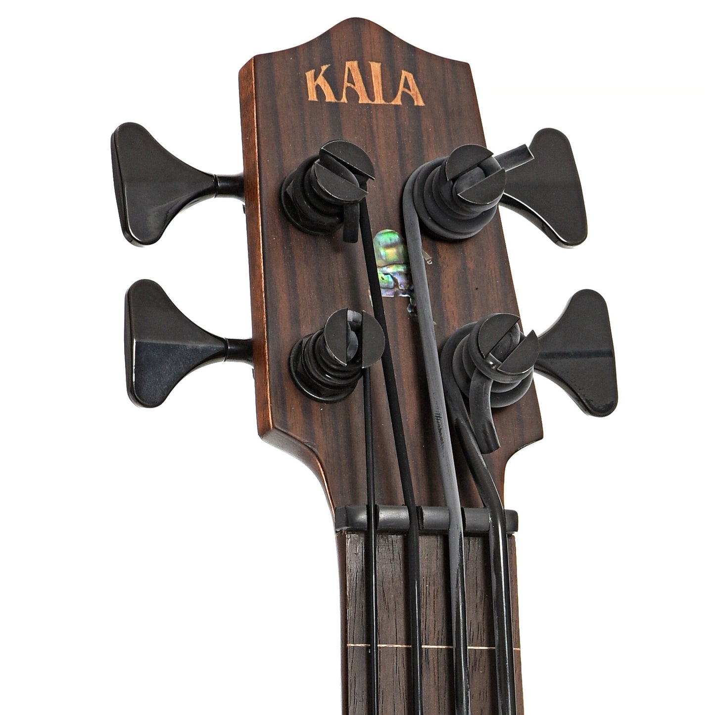 Front headstock of Kala Fretless U-Bass LH
