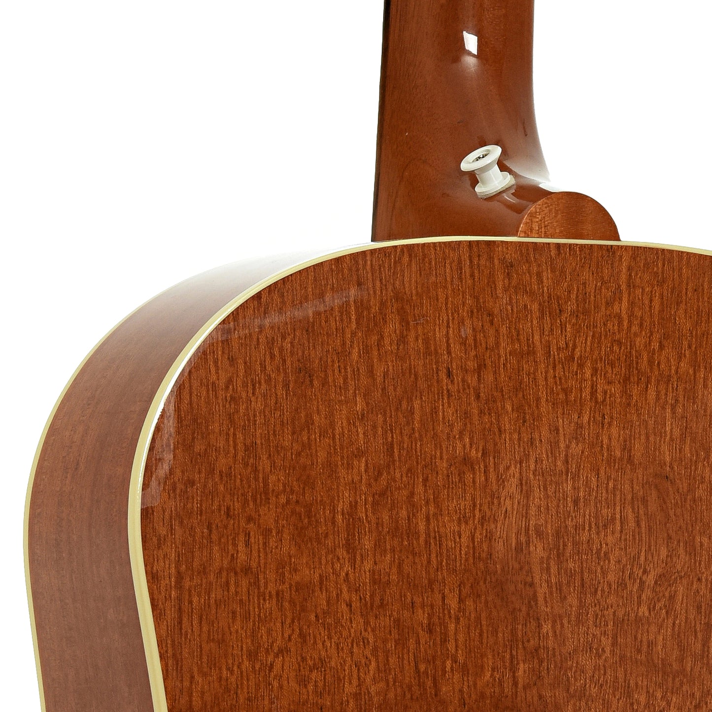 Back and side of Gibson J-35 Reissue Acoustic Guitar 