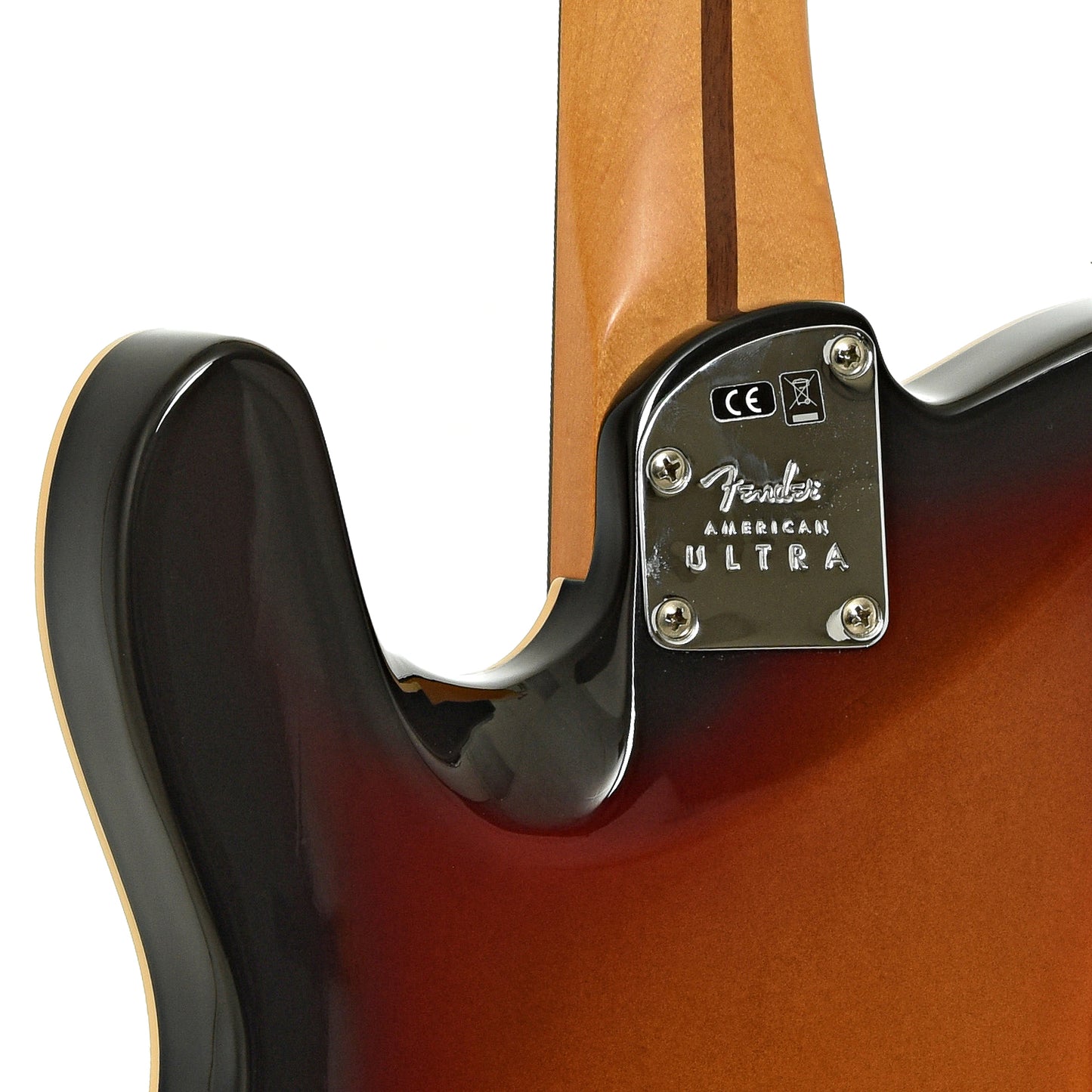 Neck joint of Fender Telecaster Ultra Electric Guitar