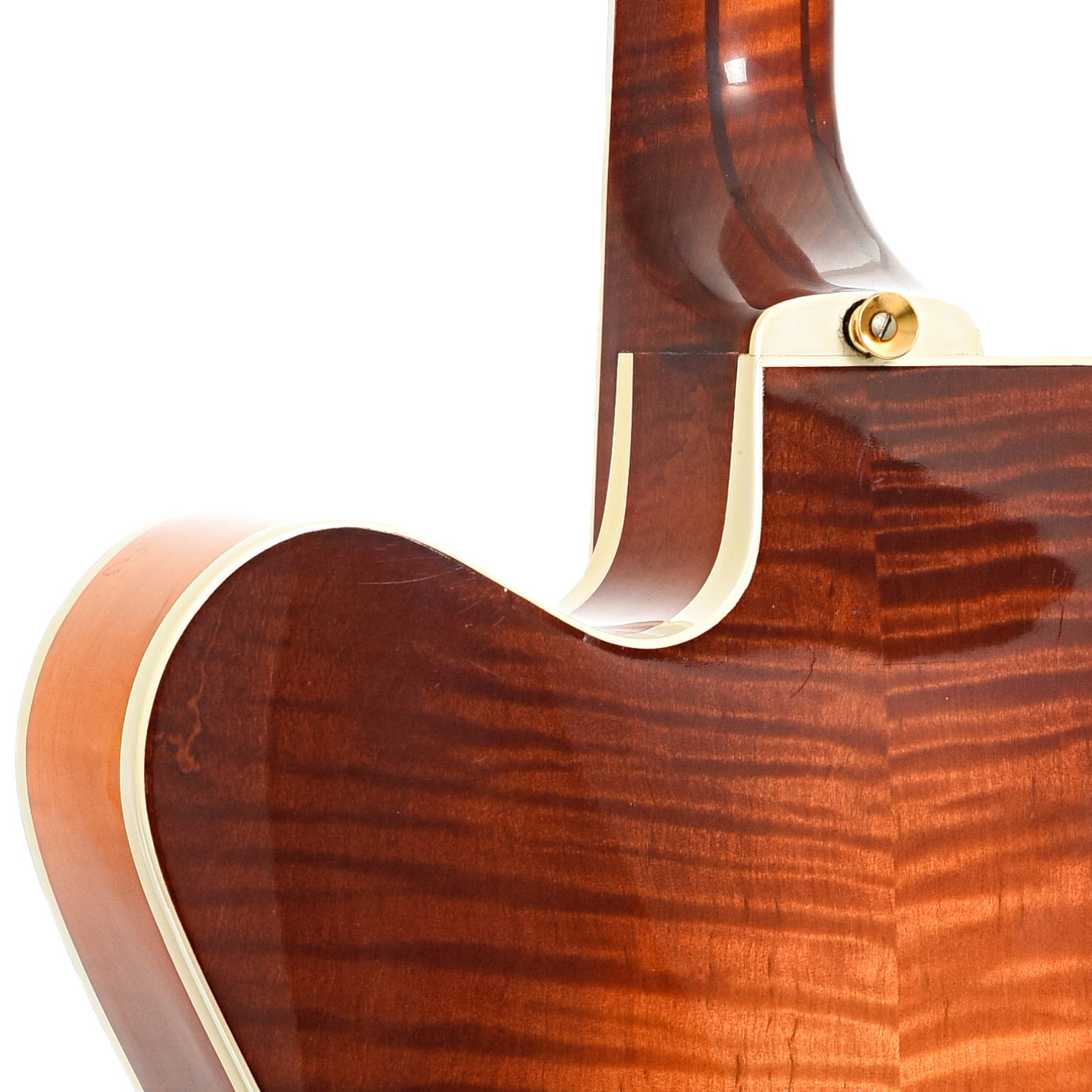 Neck joint of Heritage Eagle Classic Hollowbody Electric Guitar (1992)