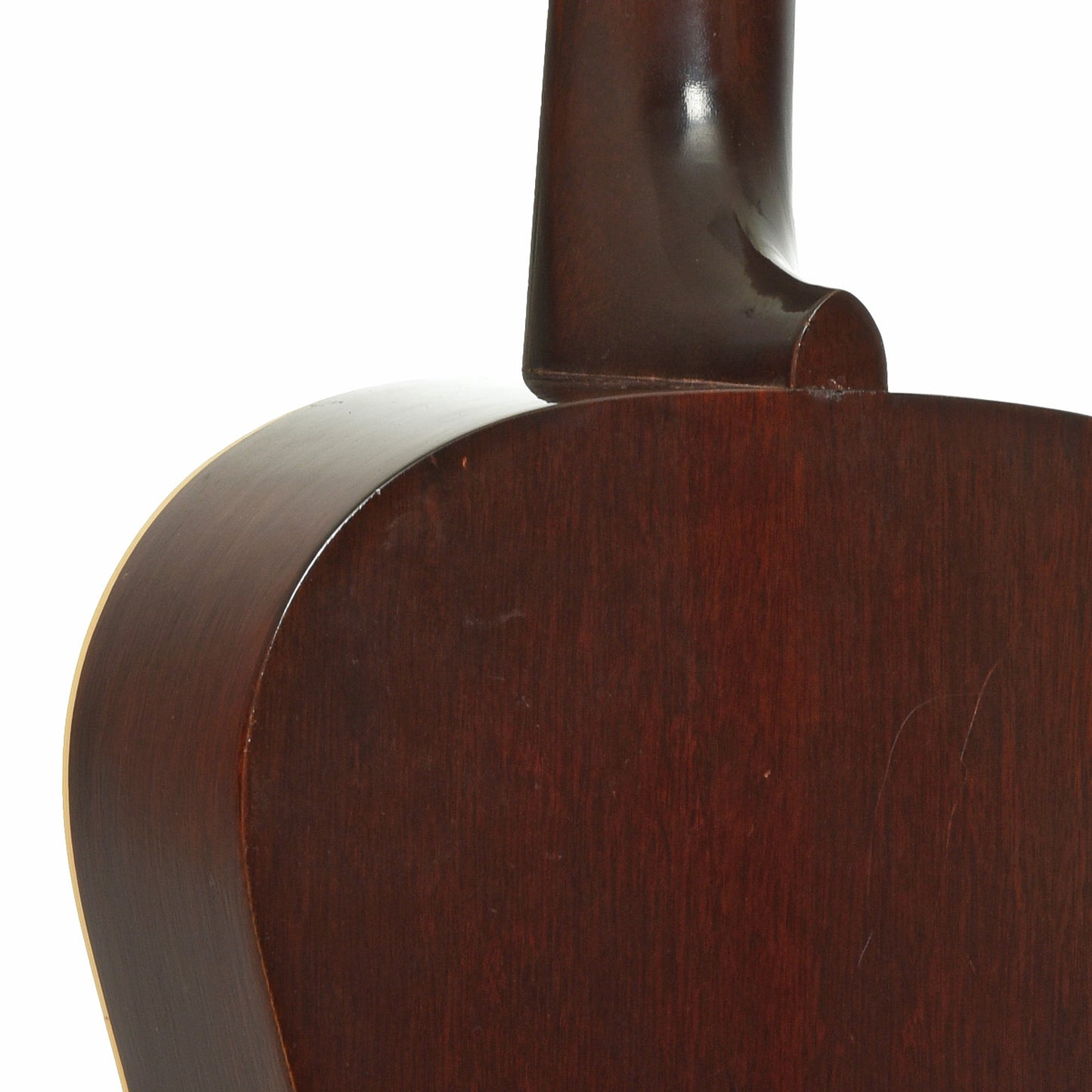 Neck joint of Carson J. Robison Model 1281 Acoustic Guitar