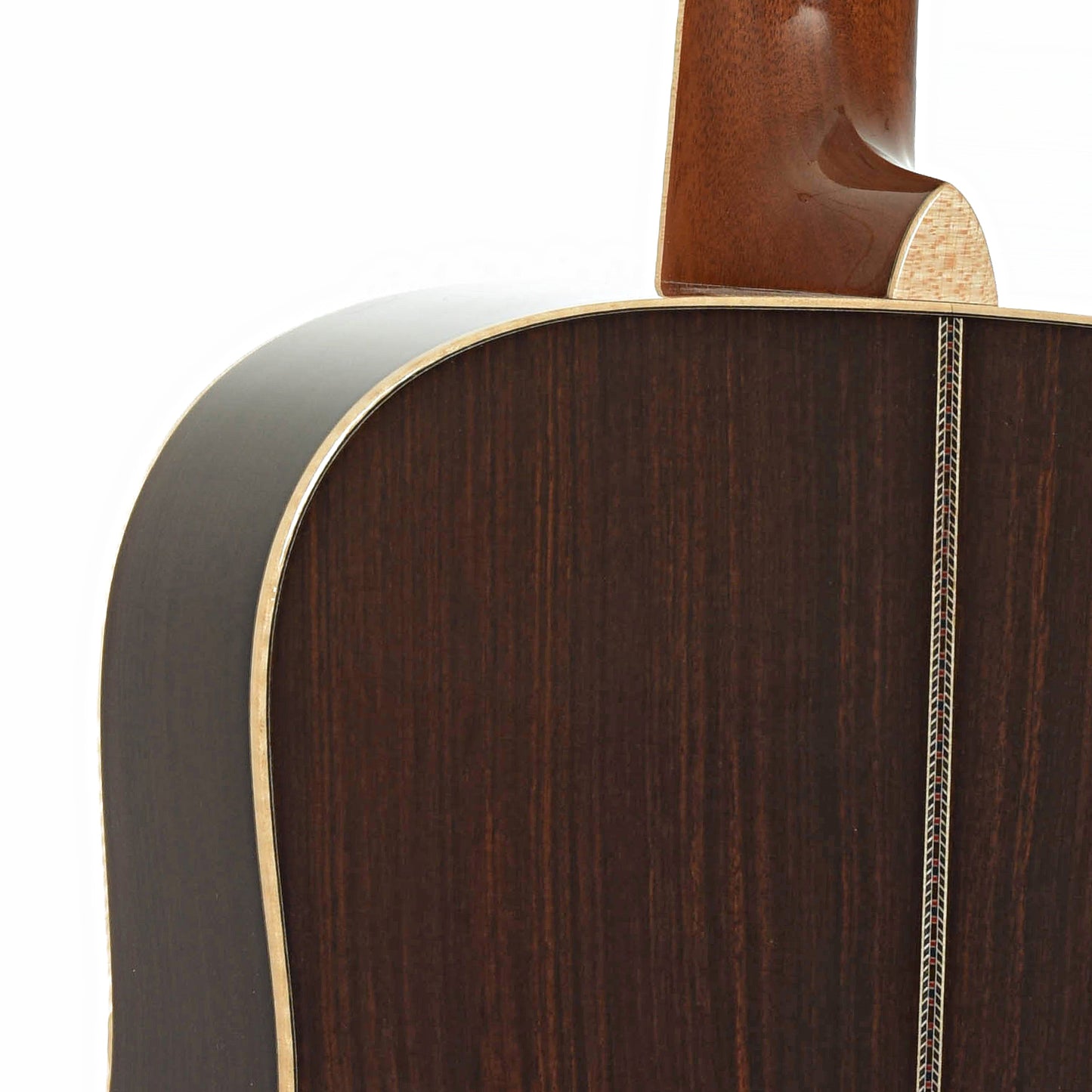 Neck joint of Martin D-42 Modern Deluxe Acoustic Guitar 