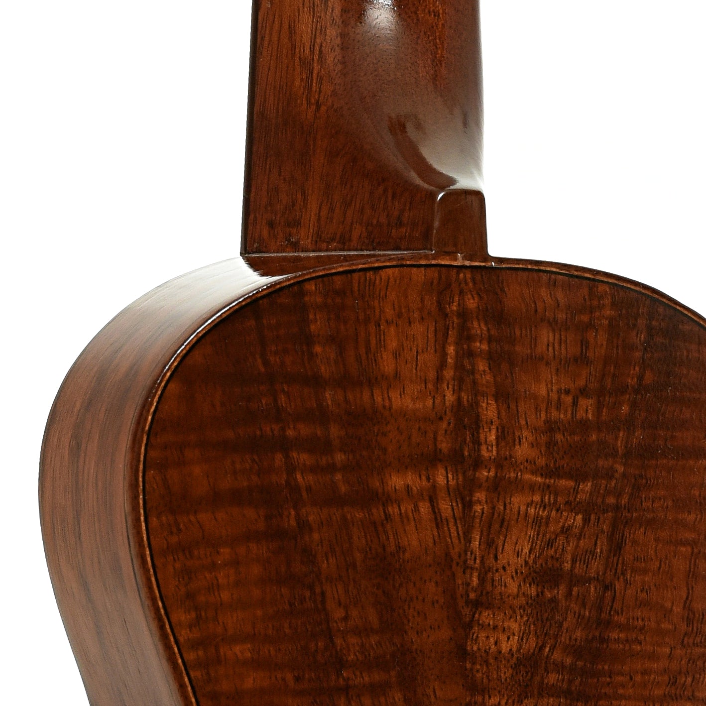 Neck joint of Farida Holiday Pack, Koa Soprano Ukulele