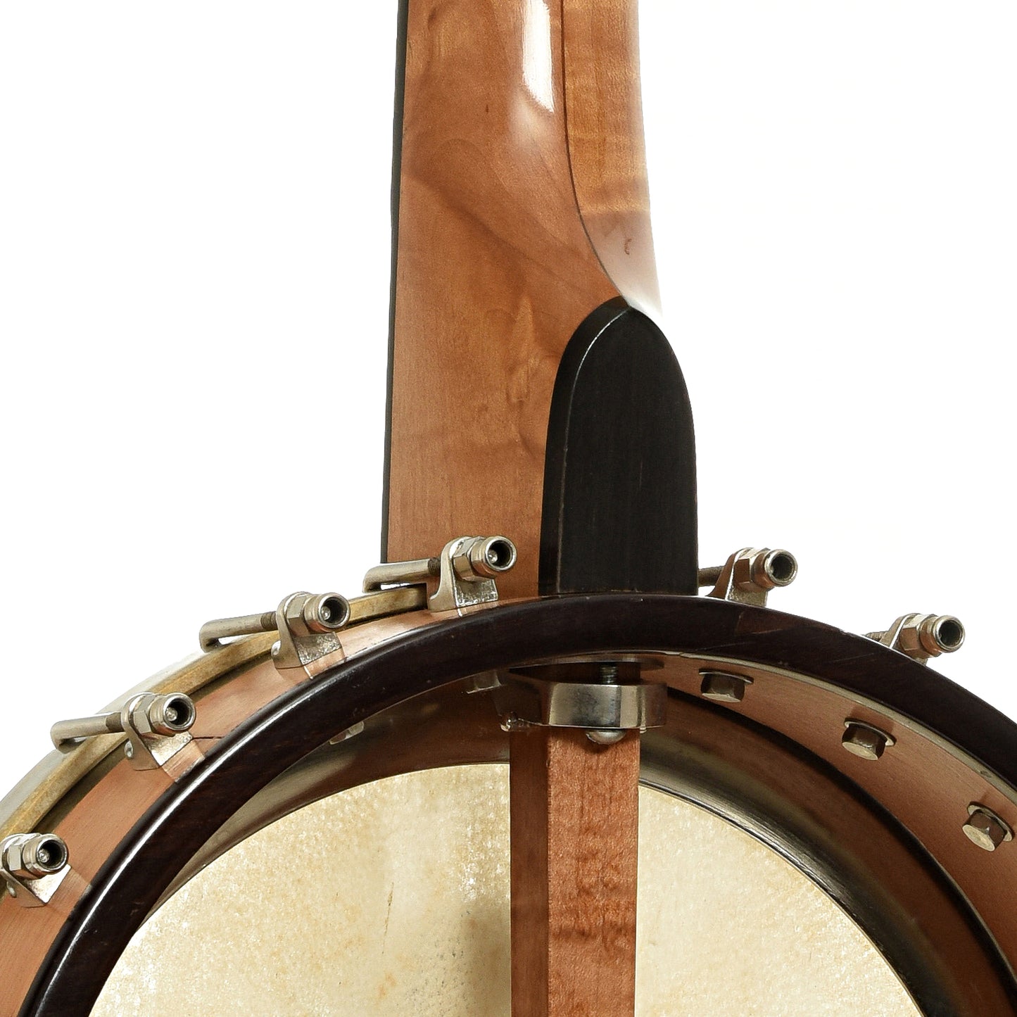 Neck oint of Chanterelle Mike Ramsey Bacon Model Open Back 