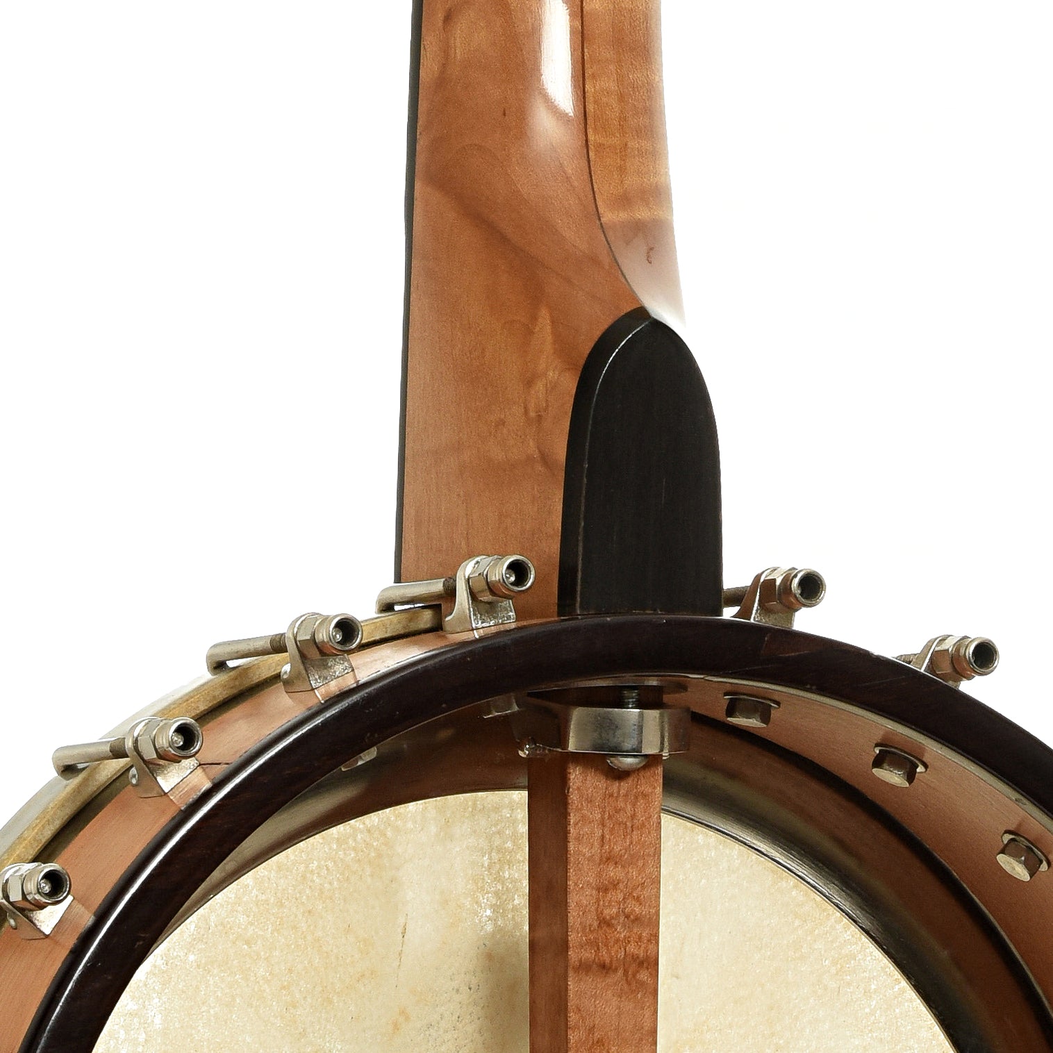Neck oint of Chanterelle Mike Ramsey Bacon Model Open Back 