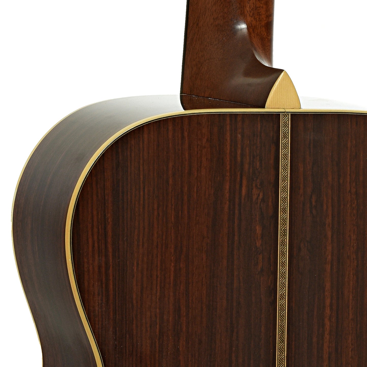 Neck joint of Pre-War Guitars Co. Double Aught (00) Old Growth Indian Rosewood, Level 1