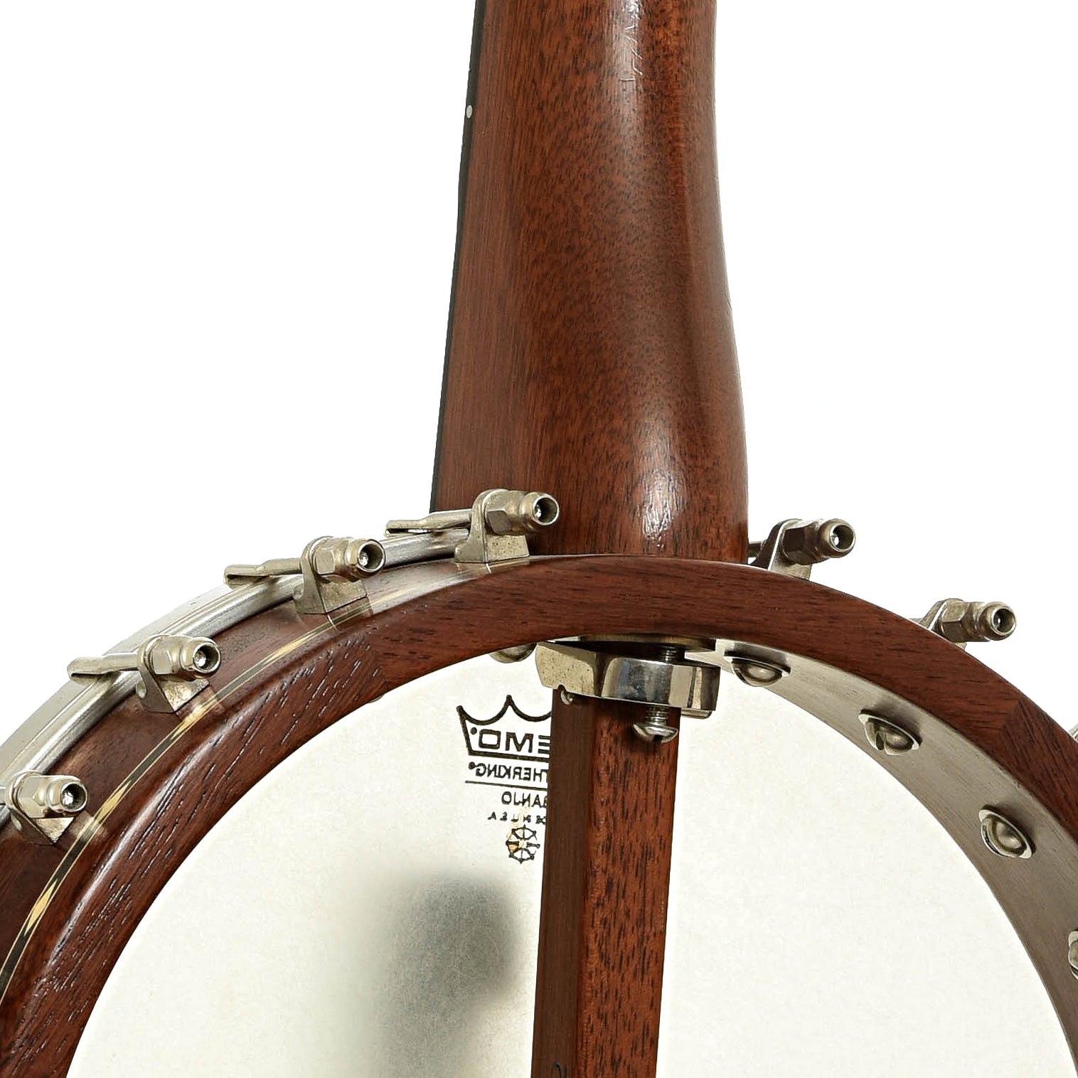 Neck joint of Cedar Mountain A2 Appalachia Banjo LH