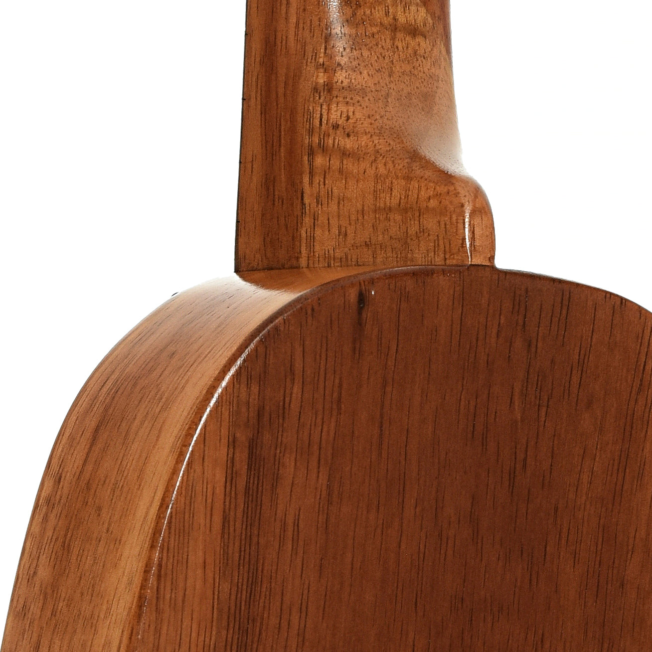 Neck joint of Kamaka HP-1 Pineapple Soprano Ukulele