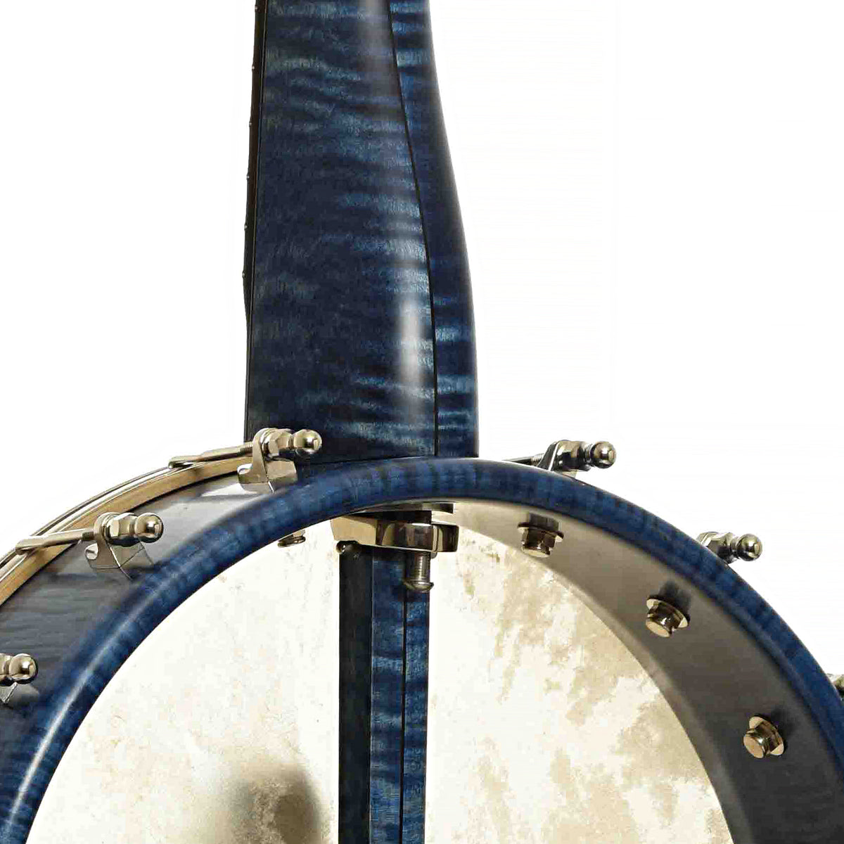 Heel of Chuck Lee Ovilla 12in Openback Banjo & Case, 878