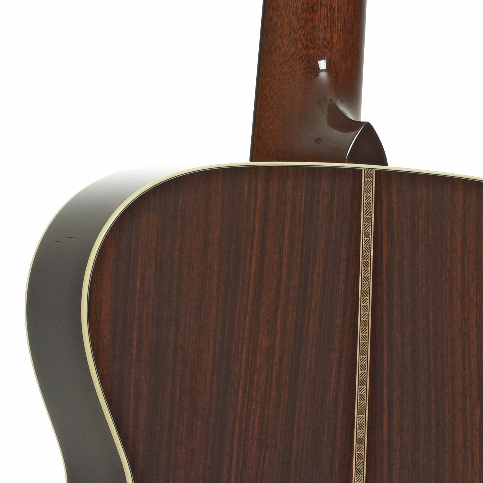Neck joint of Collings Hill Country OM2 A HC Acoustic Guitar