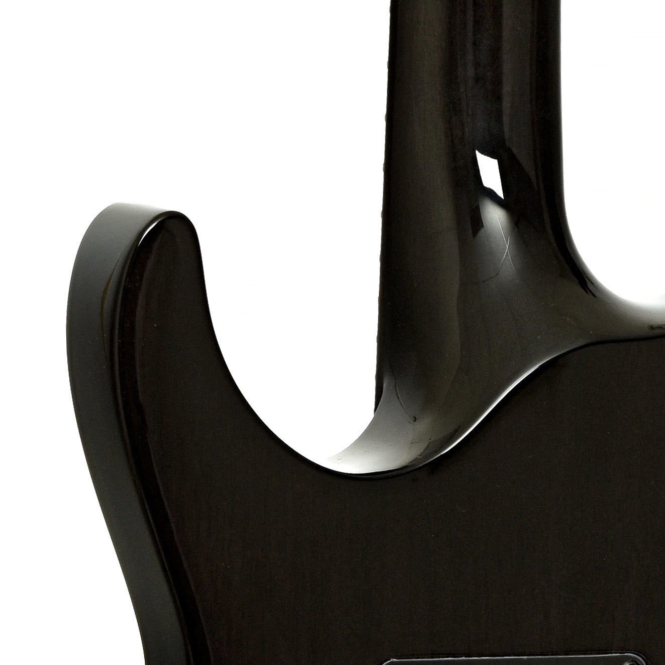 Neck joint of ESP LTD H-1001FR Electric Guitar, Black Natural Burst