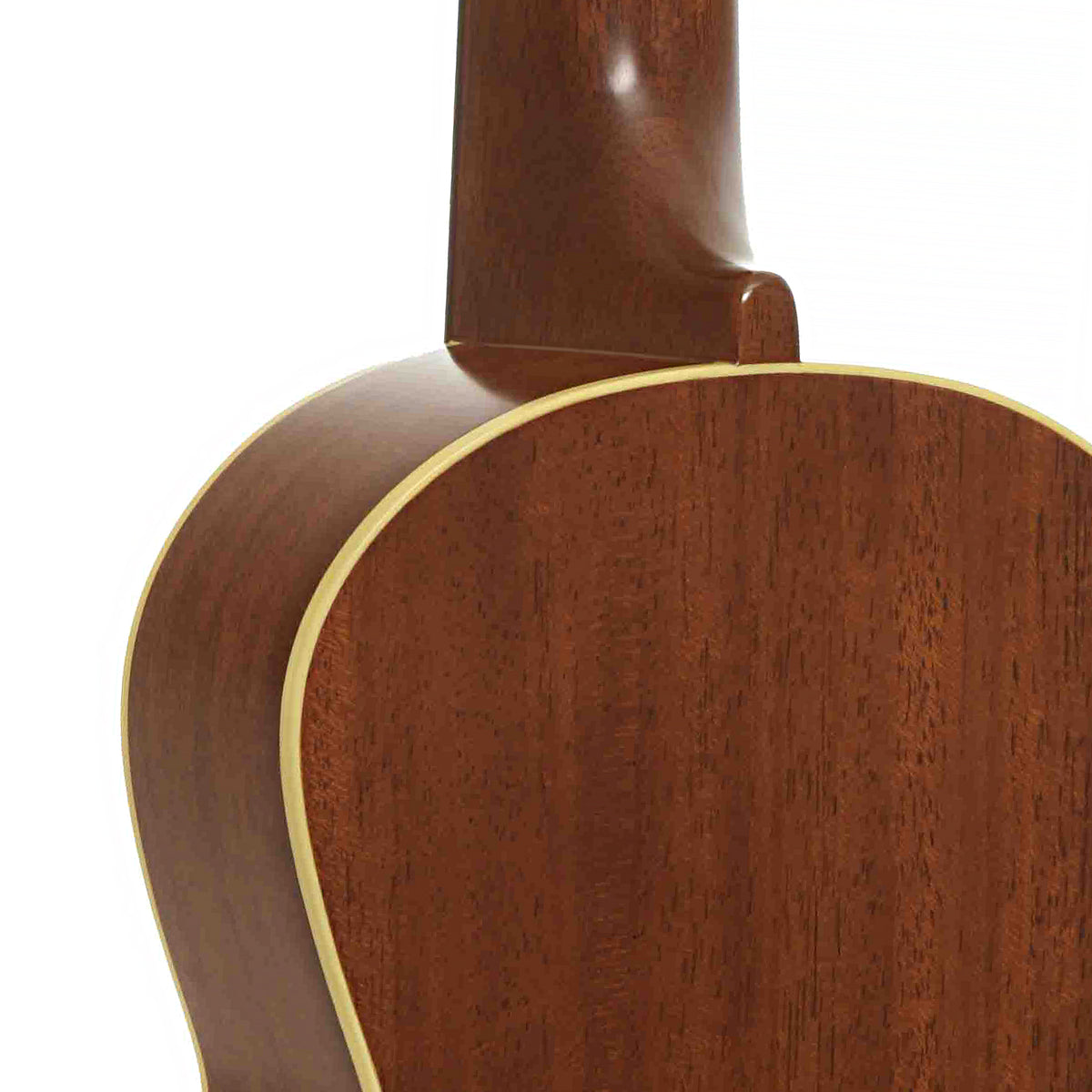 Heel of KTC-3 Concert Ukulele