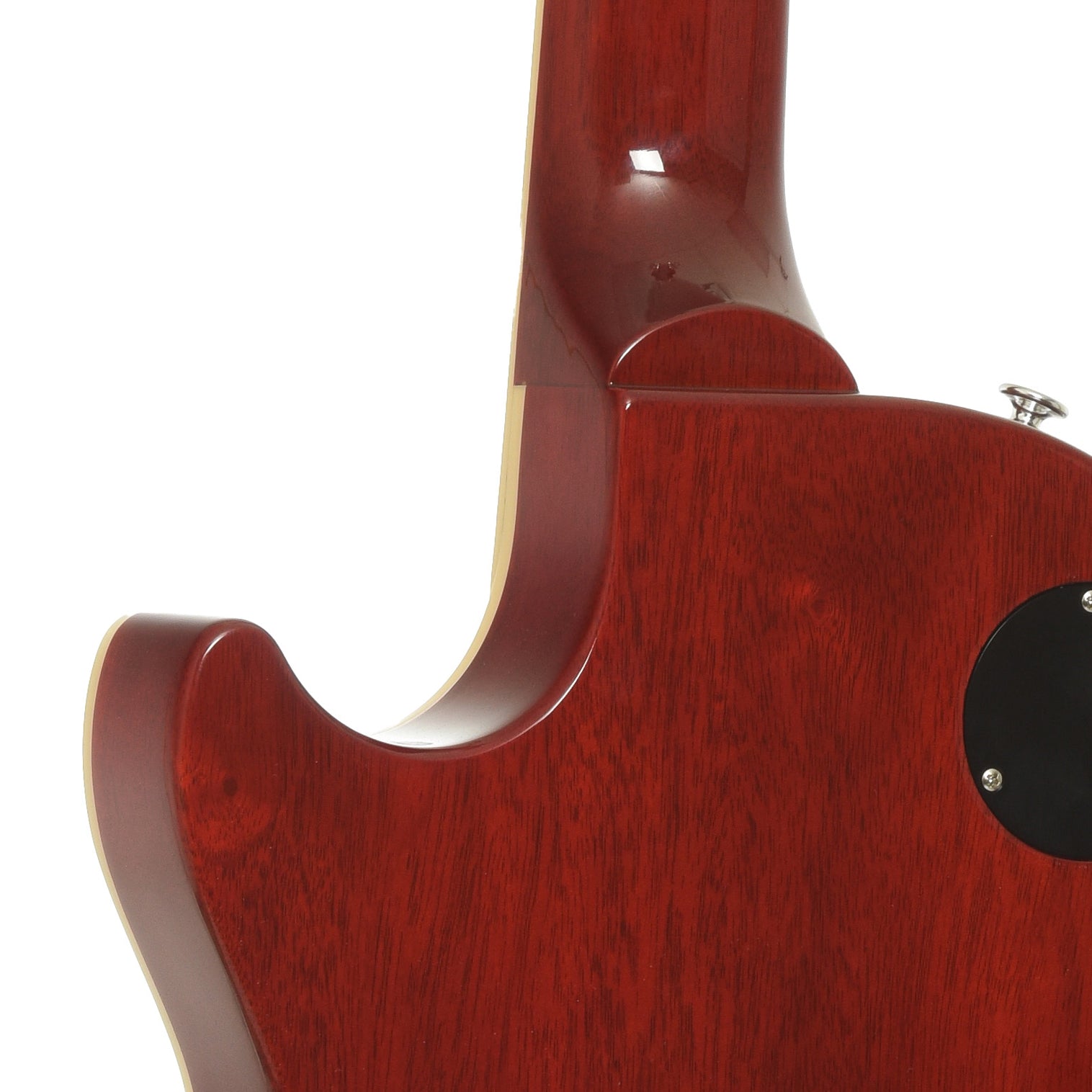 Neck joint of Gibson Les Paul Standard 60s Figured Electric Guitar
