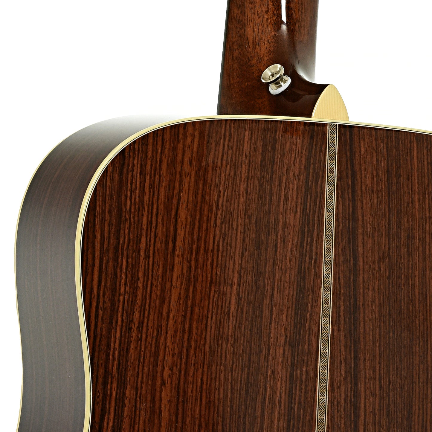 Neck joint of Collings D2H Traditional Acoustic Guitar