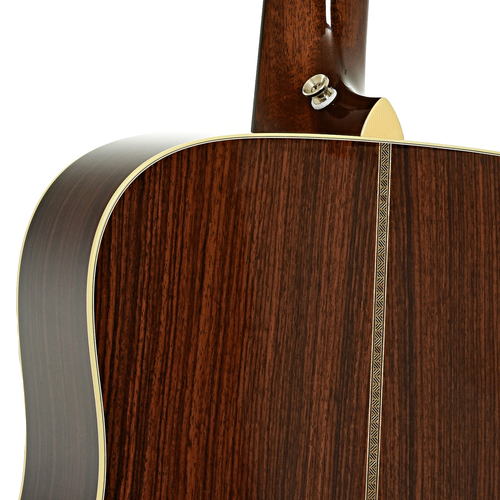 Neck joint of Collings D2H Traditional Acoustic Guitar