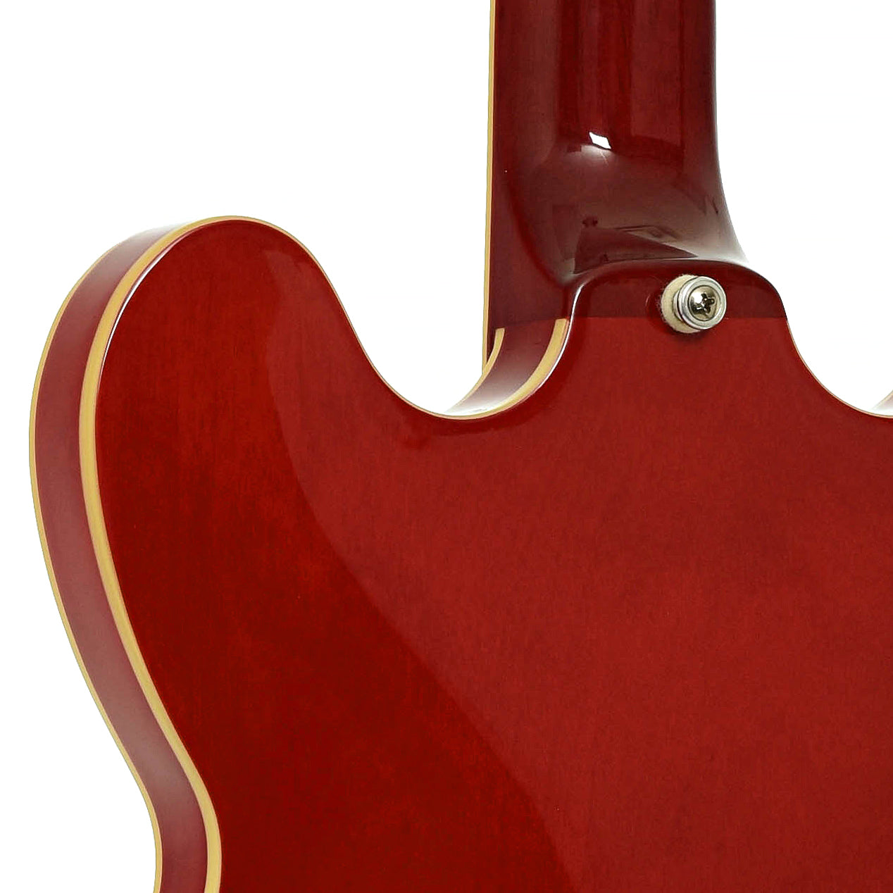 Neck joint of Epiphone E360-12  Riviera-12 Hollowbody Electric Guitar