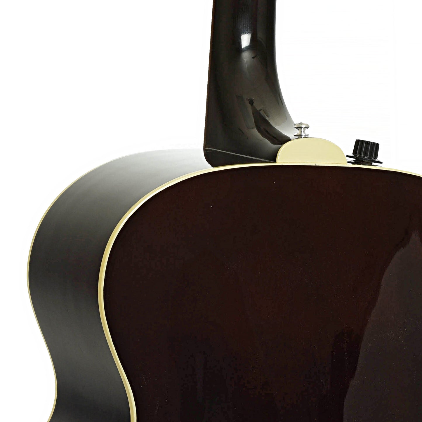 Neck joint of Guild B-50 NT Acoustic Bass Guitar
