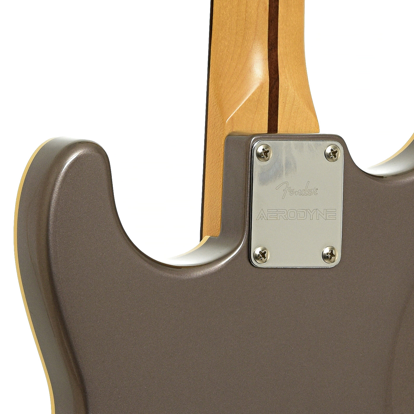 Neck joint of Fender Aerodyne Special Stratocaster HSS Electric Guitar